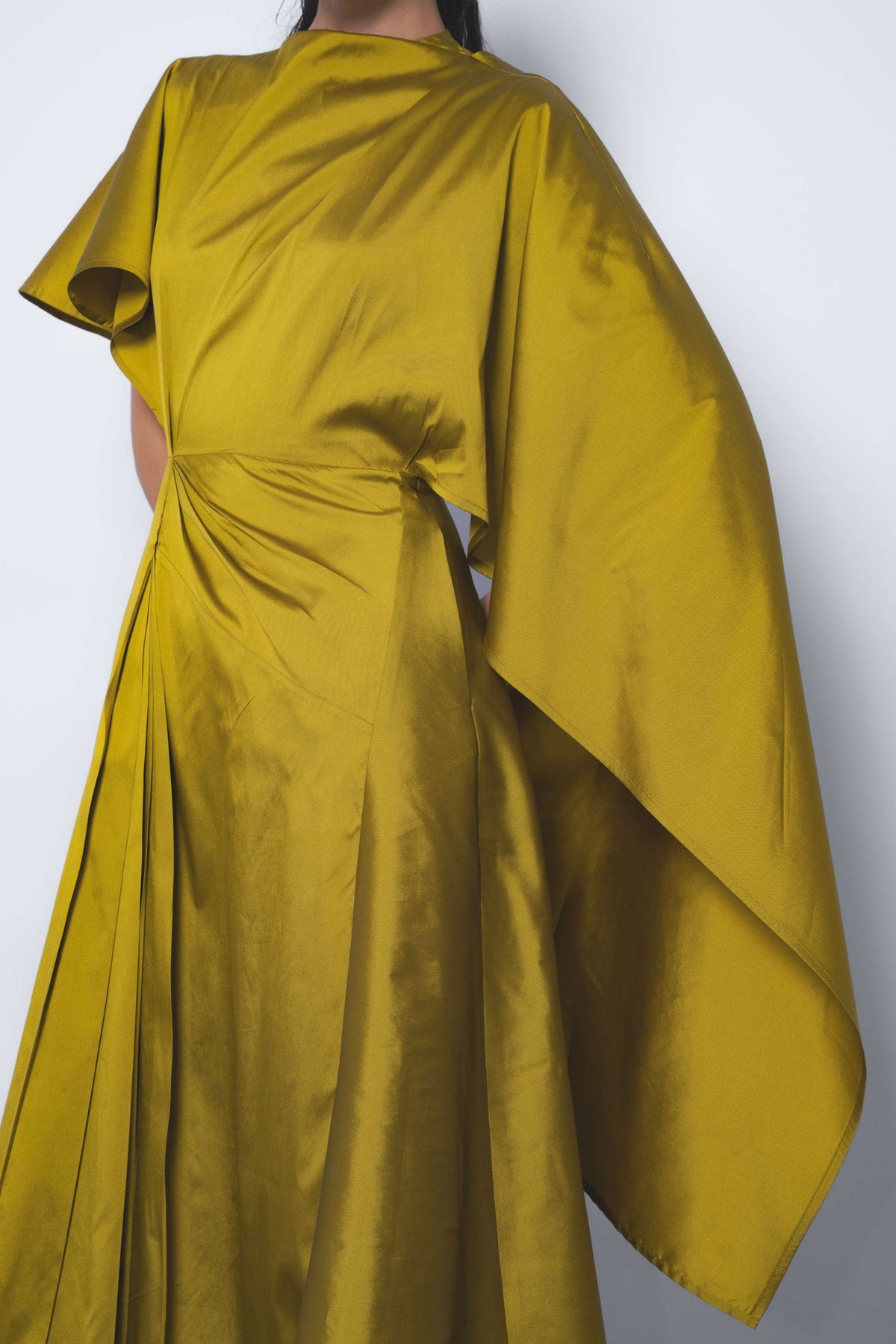 Velo Draped Dress