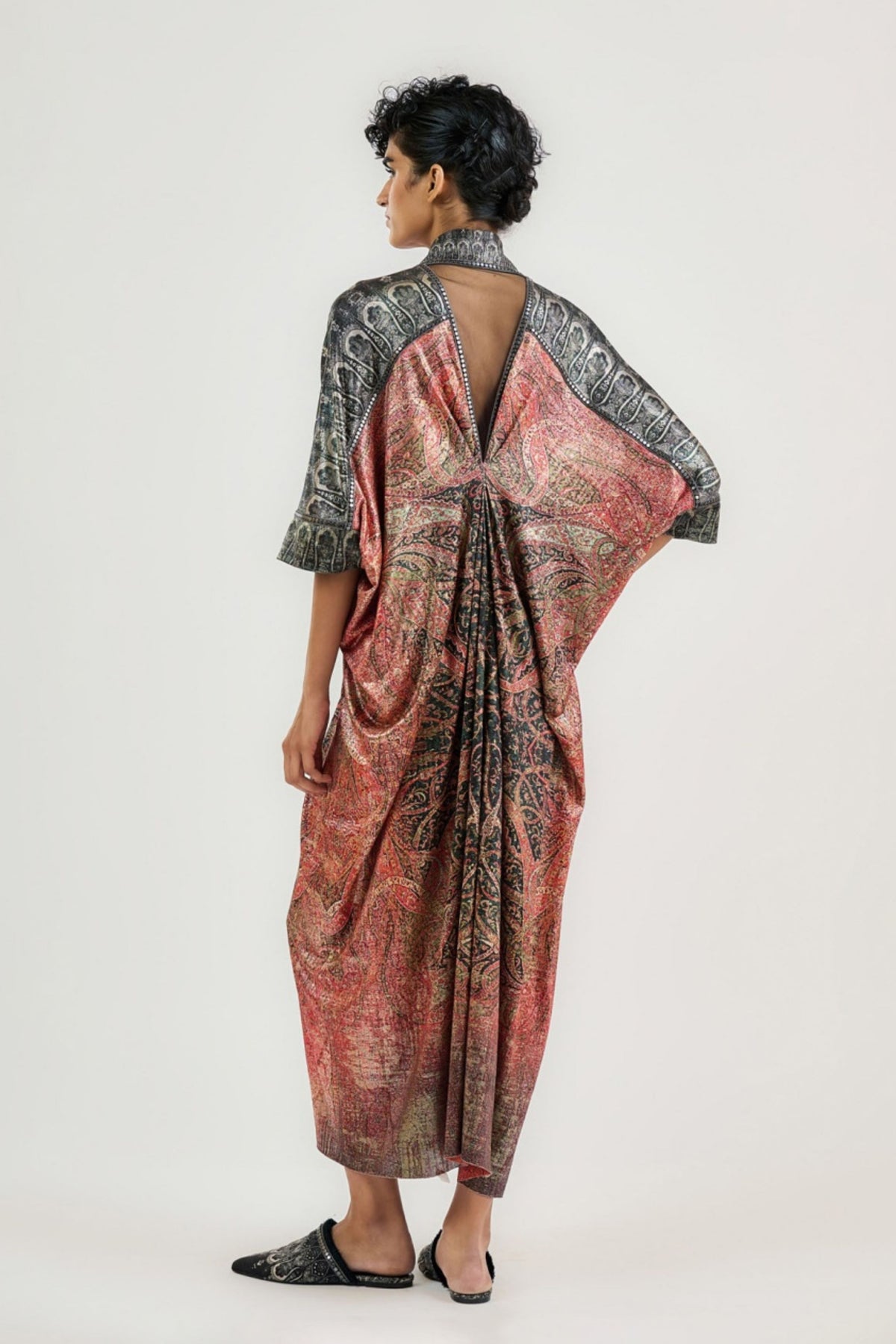 The Oriental Print kaftan