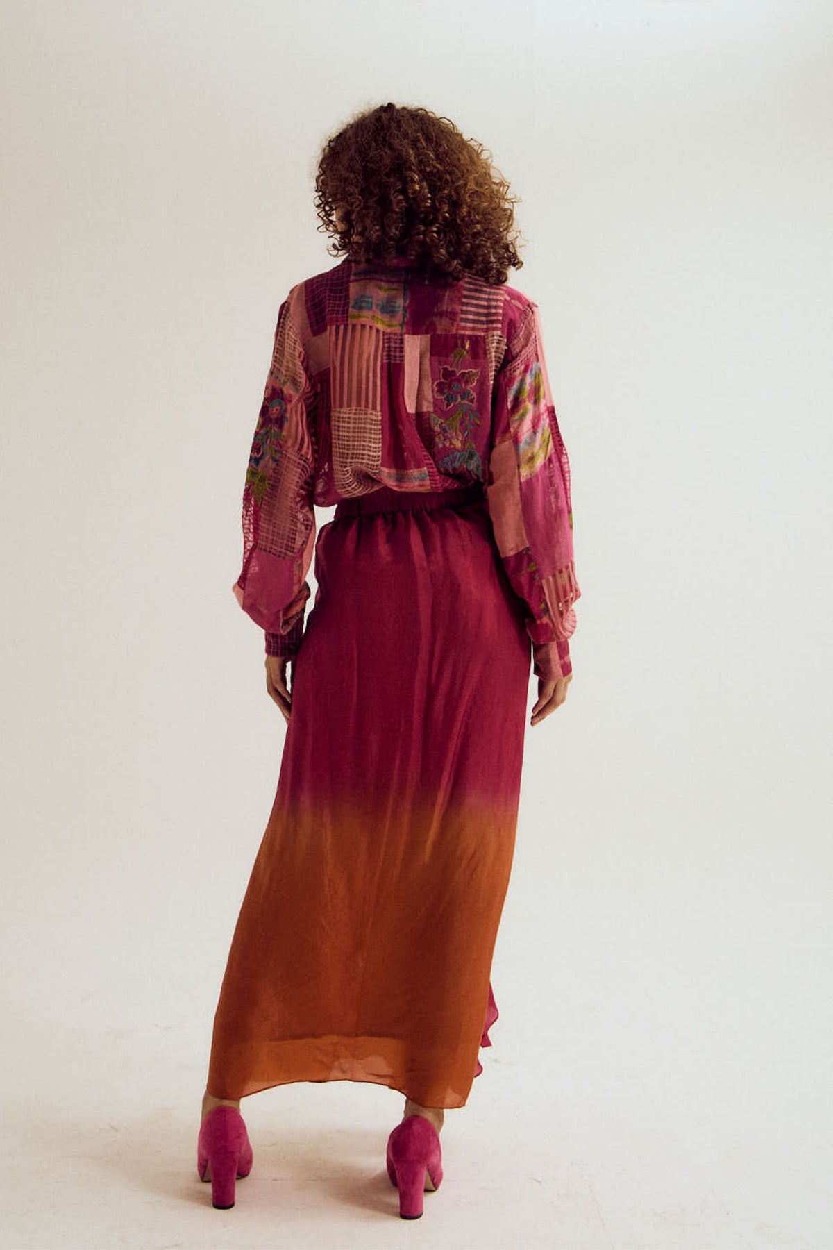 Vinca Fuchsia Skirt