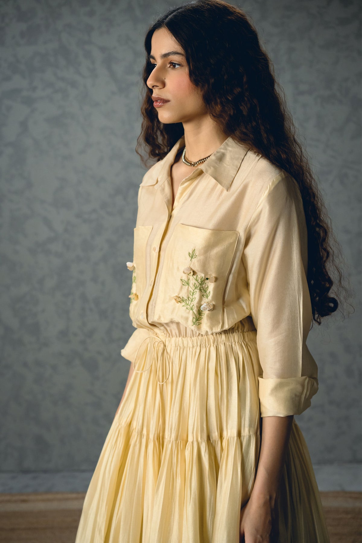 Elina Ivory Dress