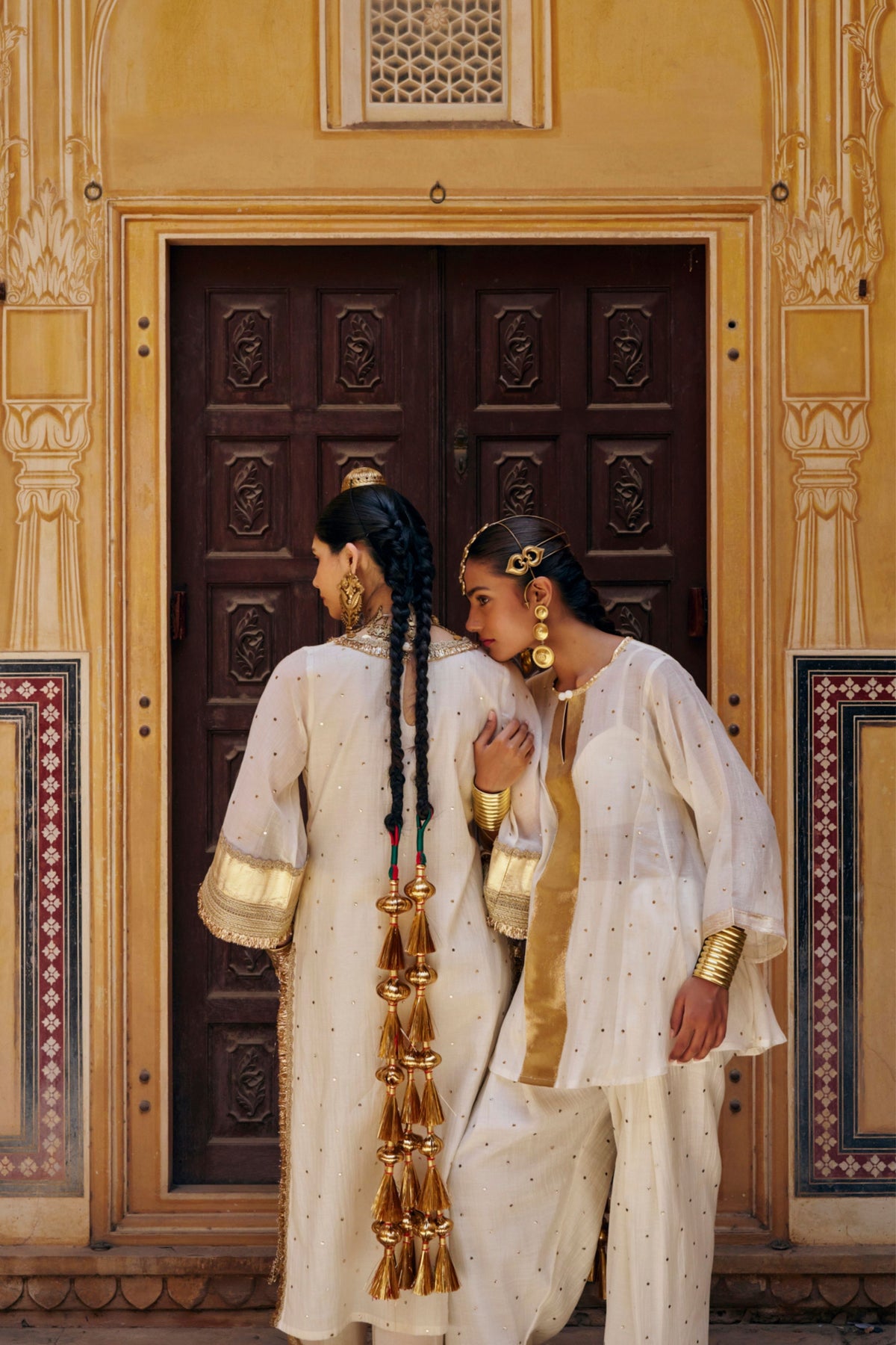 Ivory Tunic Set