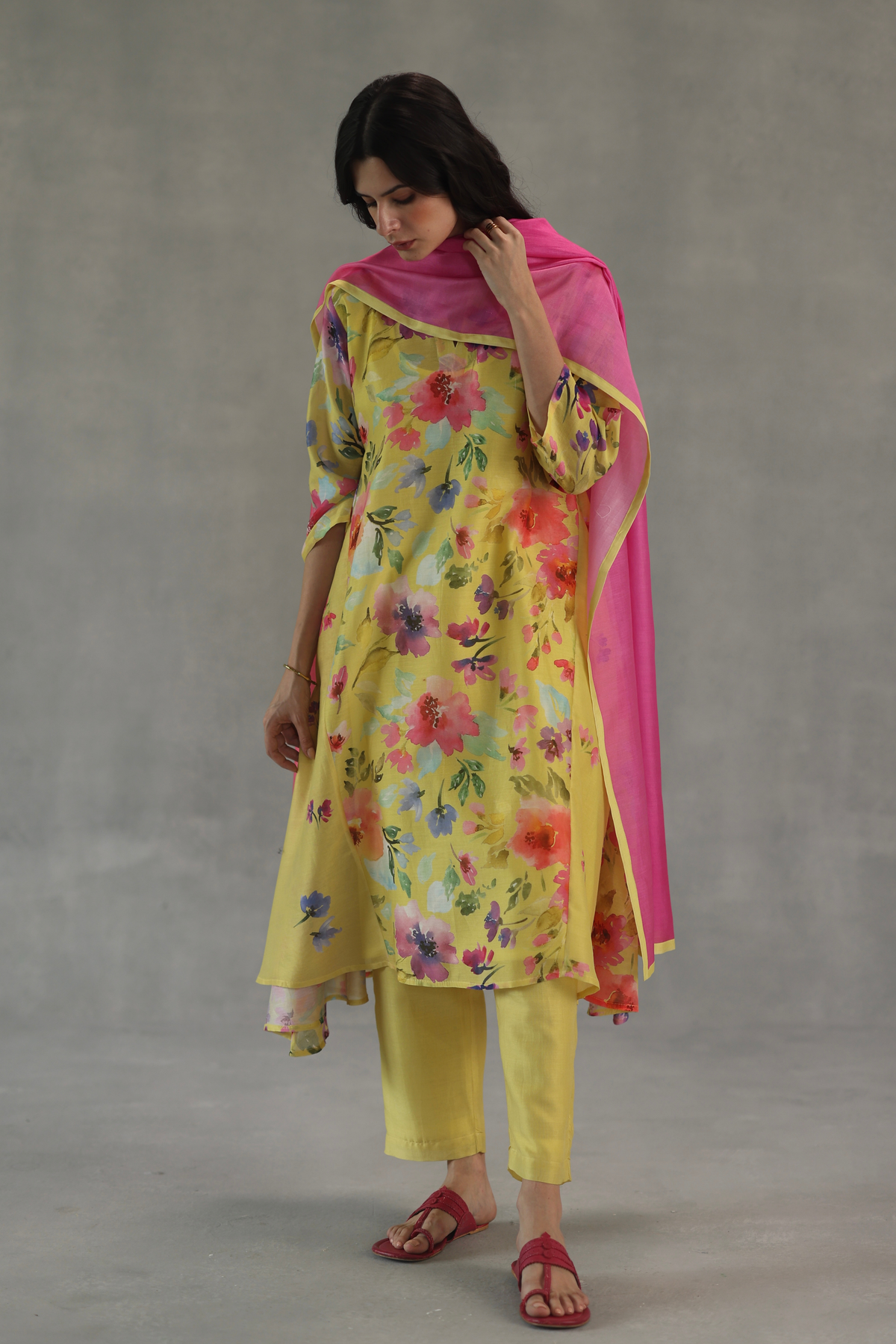 Yellow Buttercup Dupatta