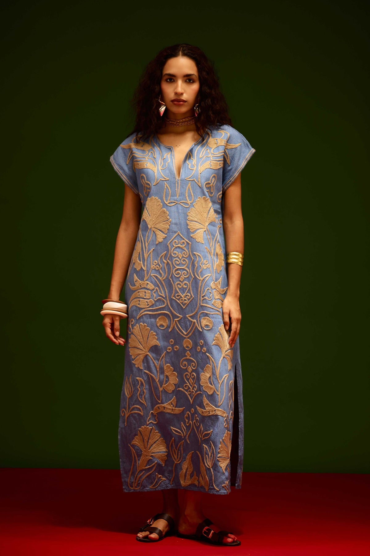 Blue Maxi Dress