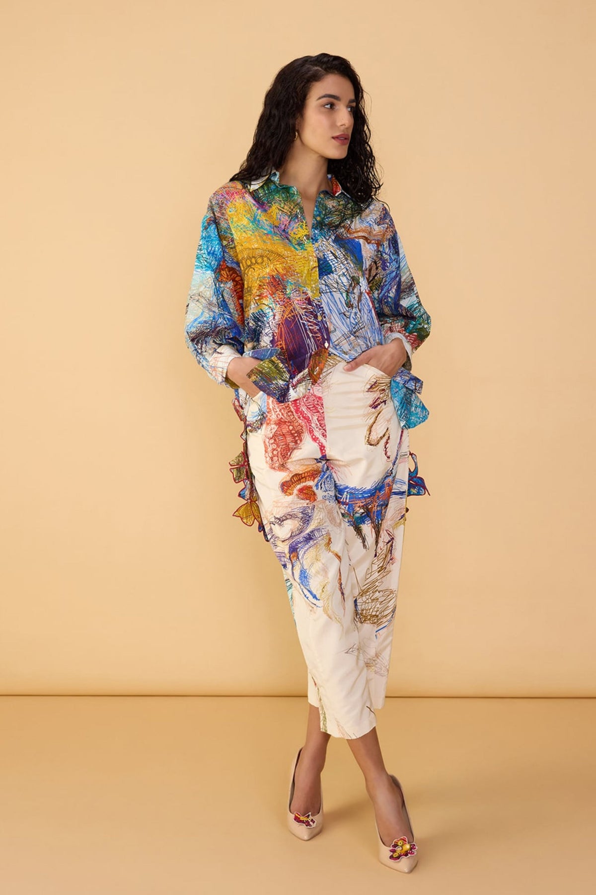 Akira Multicolor Tunic