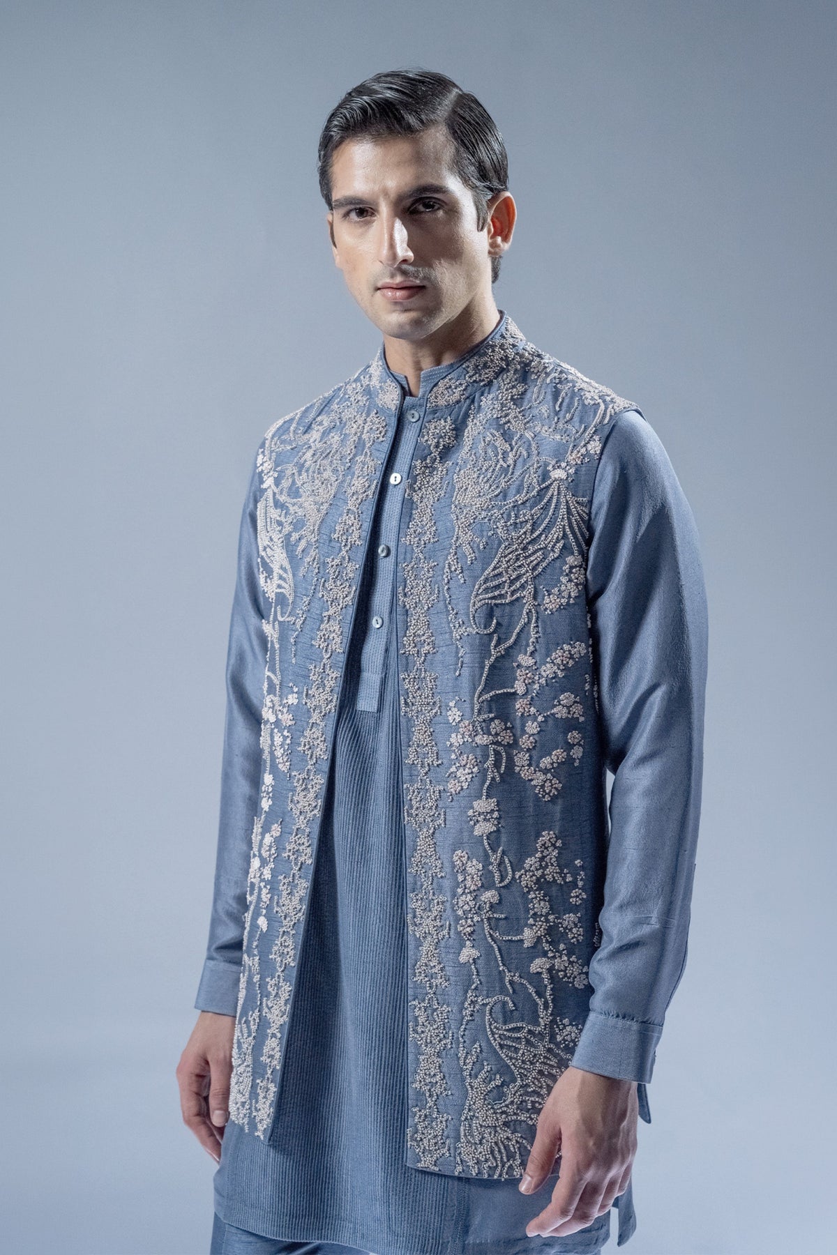 Celestial Flora Waist Jacket Set