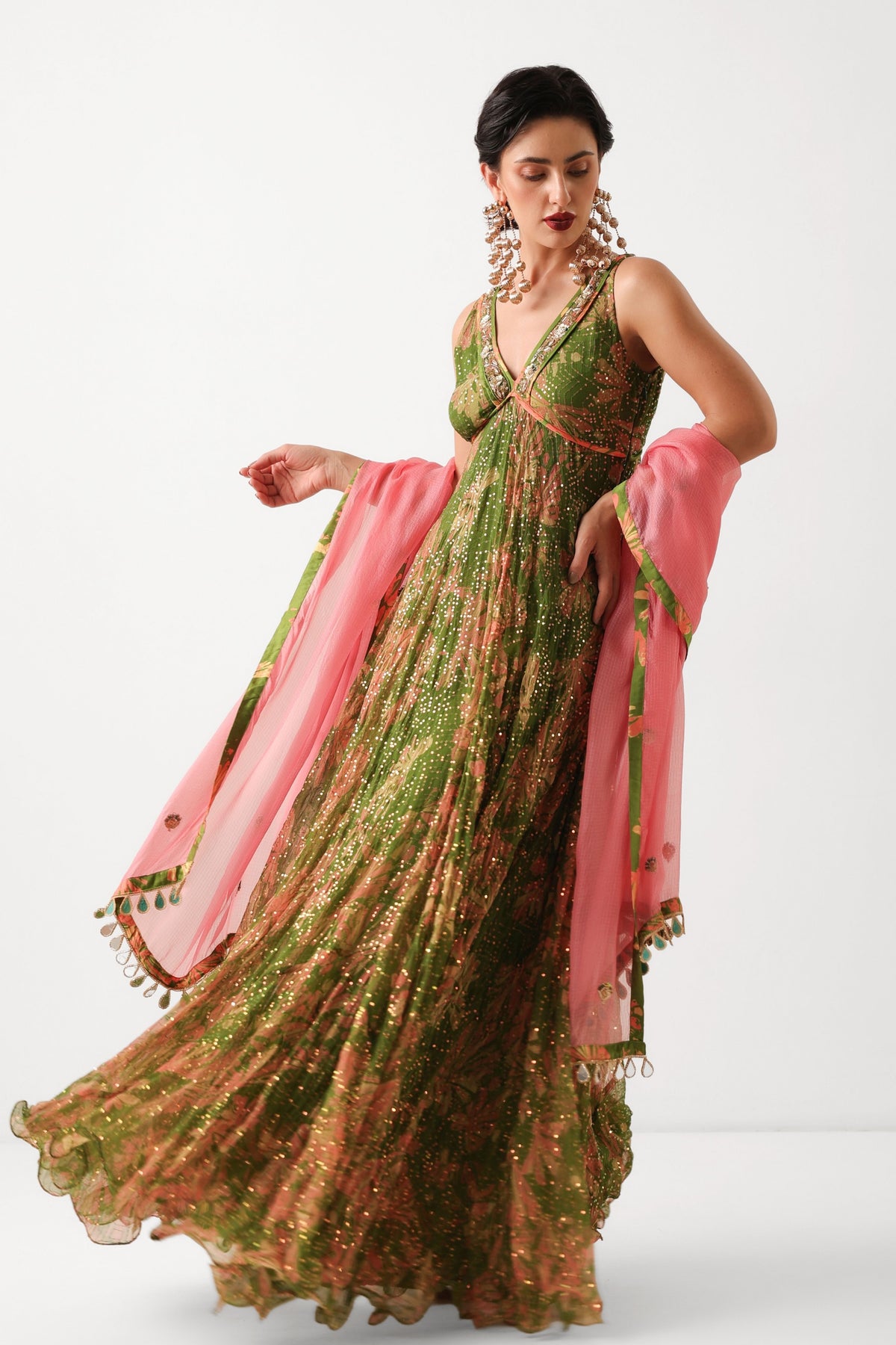 Subo-drishti Anarkali Set