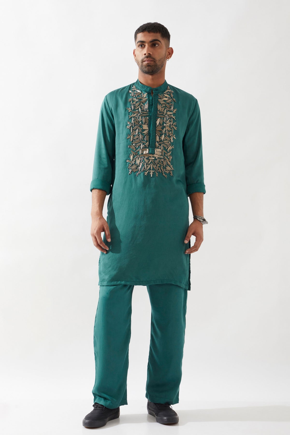Kev Emerald Kurta Set