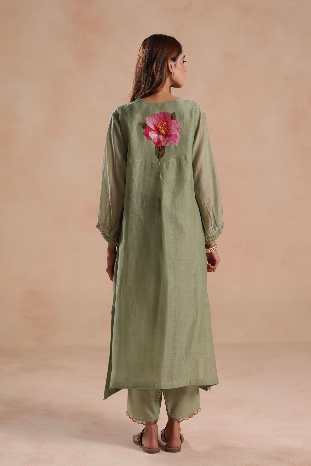 Kamal Green Kurta Set