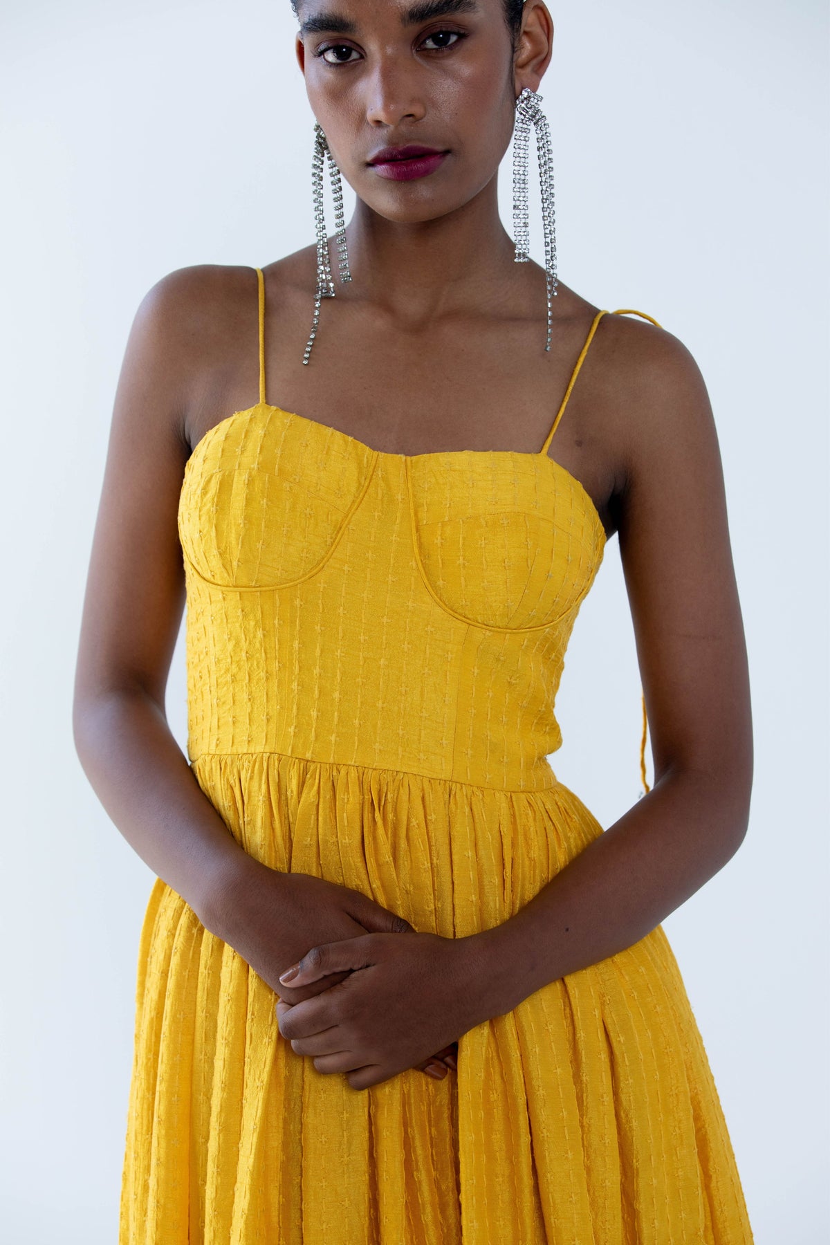 Cara Yellow Dress