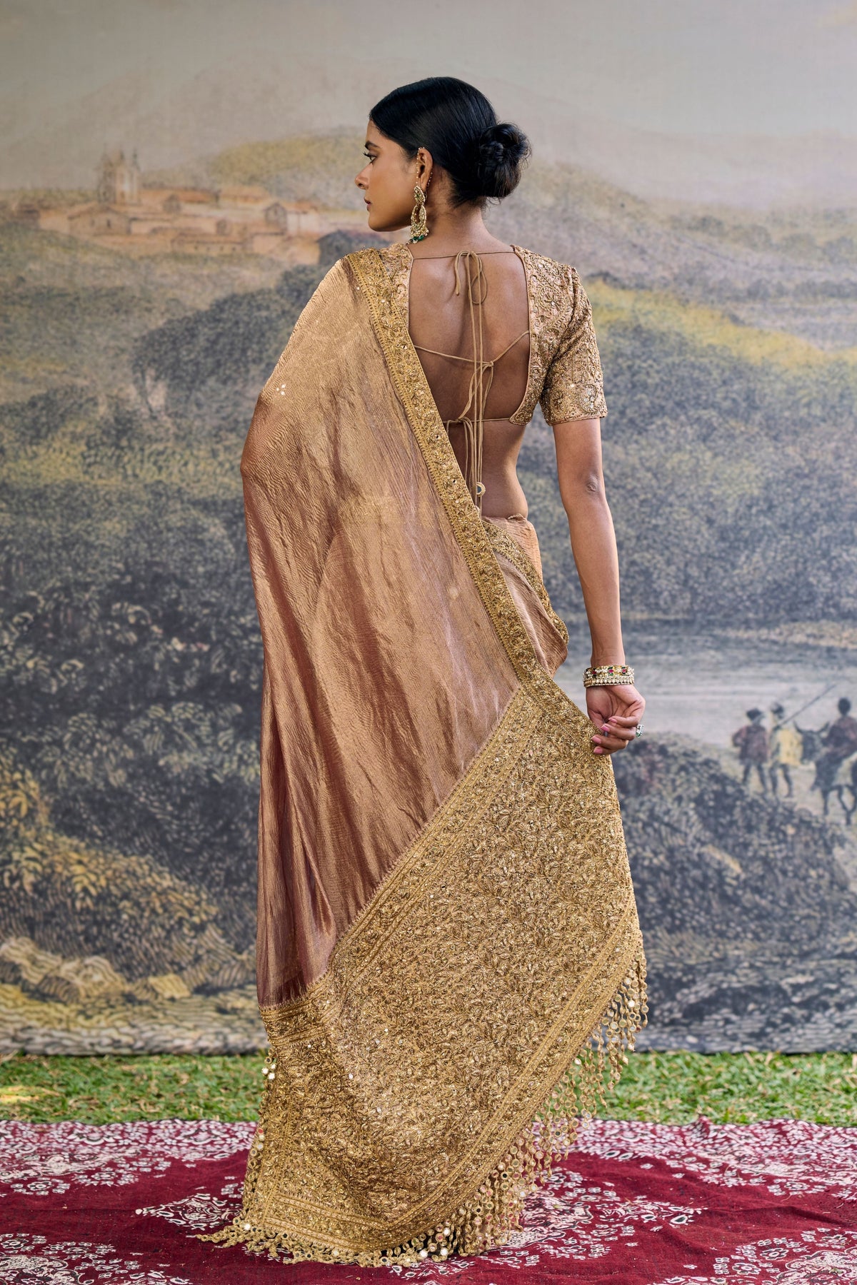 Trinaya Saree Set