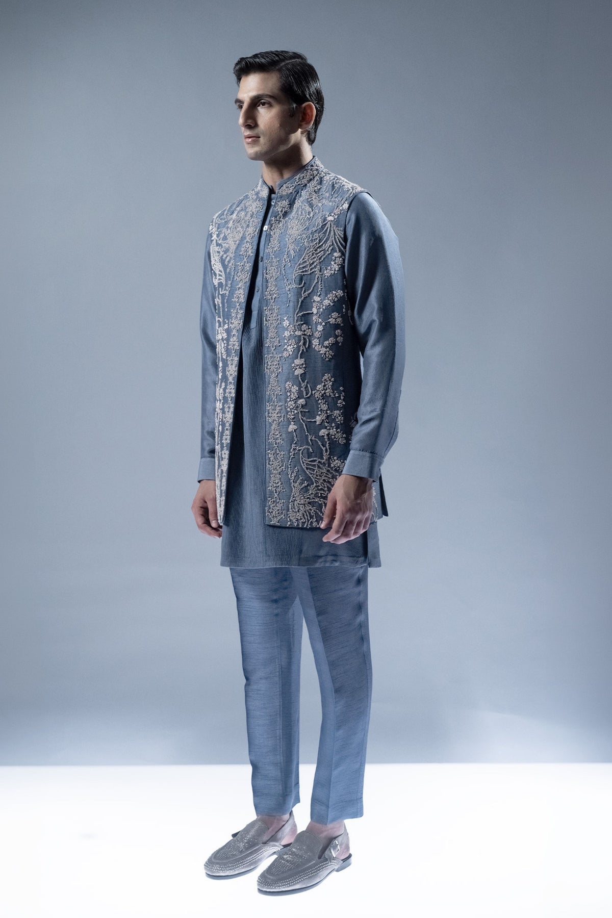 Celestial Flora Waist Jacket Set