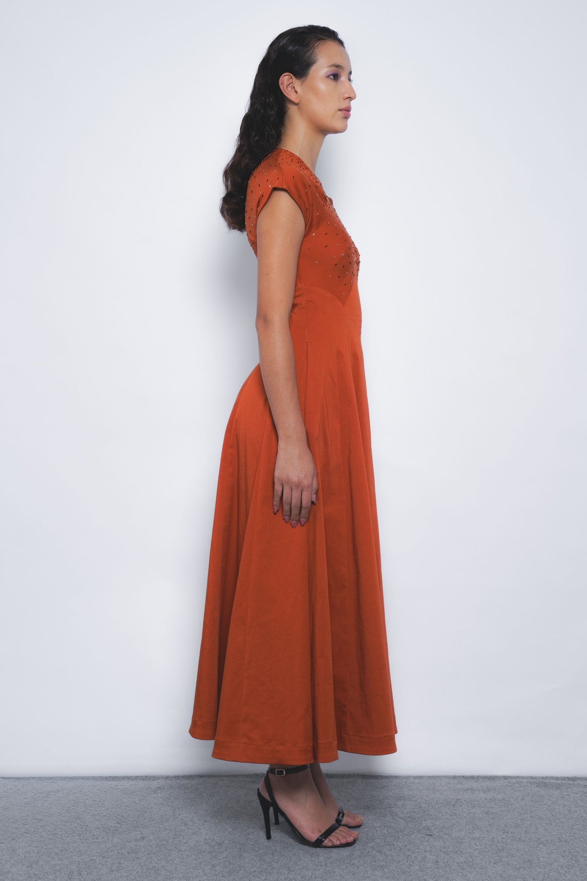 Brillo Flame Dress