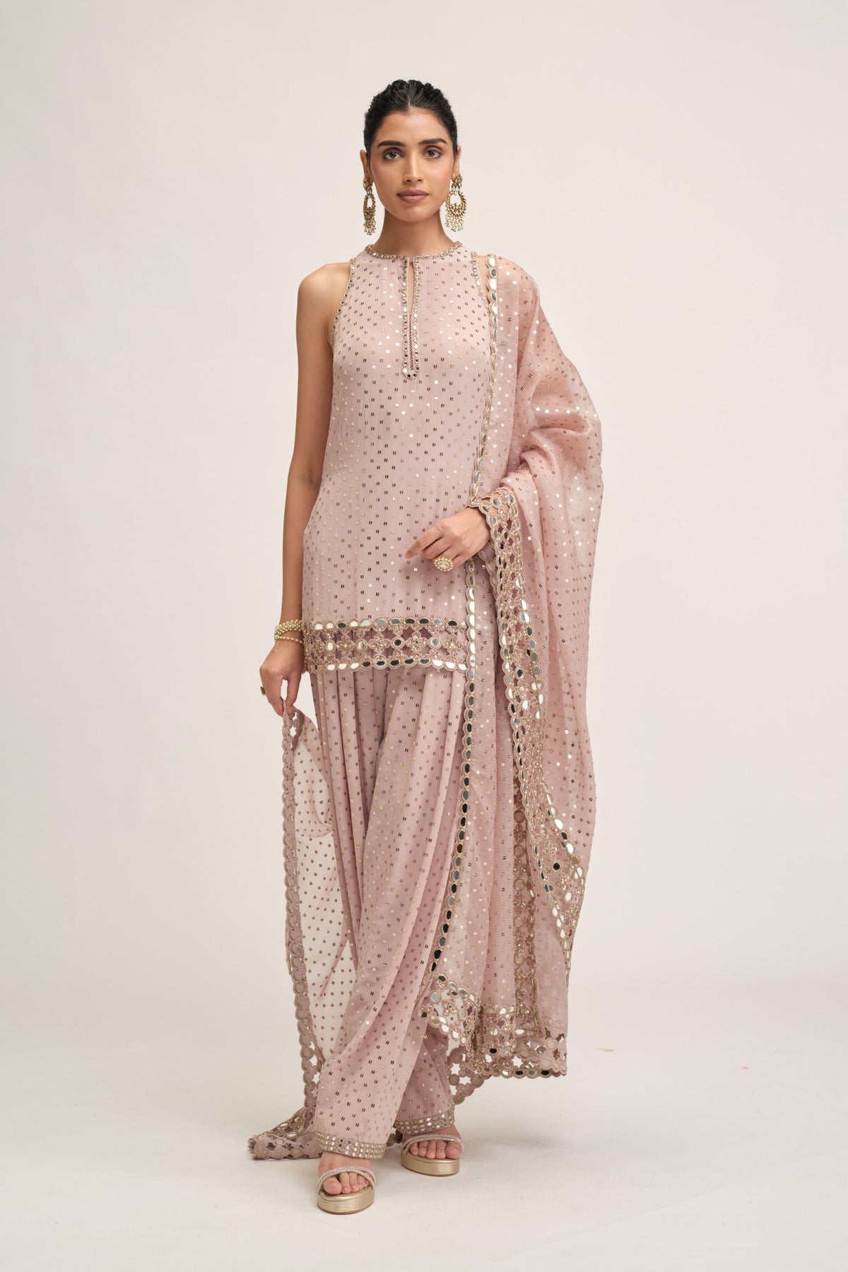 Ash Kurta Set