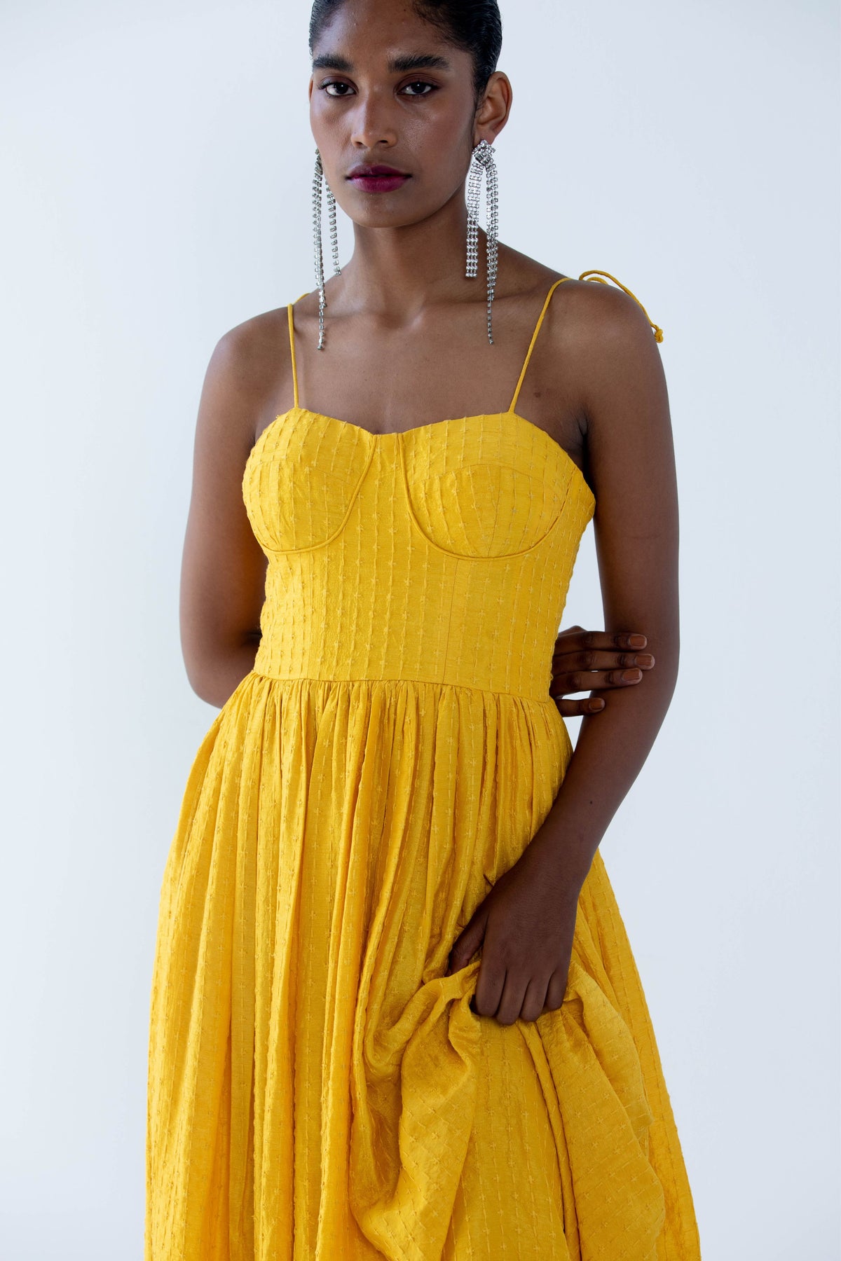 Cara Yellow Dress