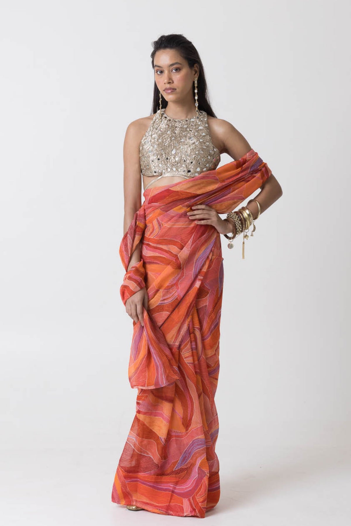 Kiara Saree Set