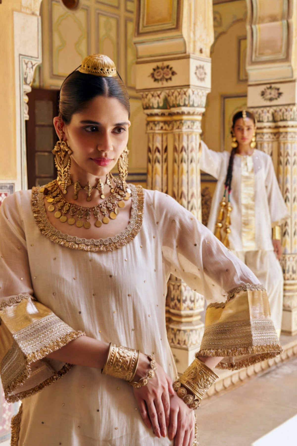 Ivory Straight Kurta Set