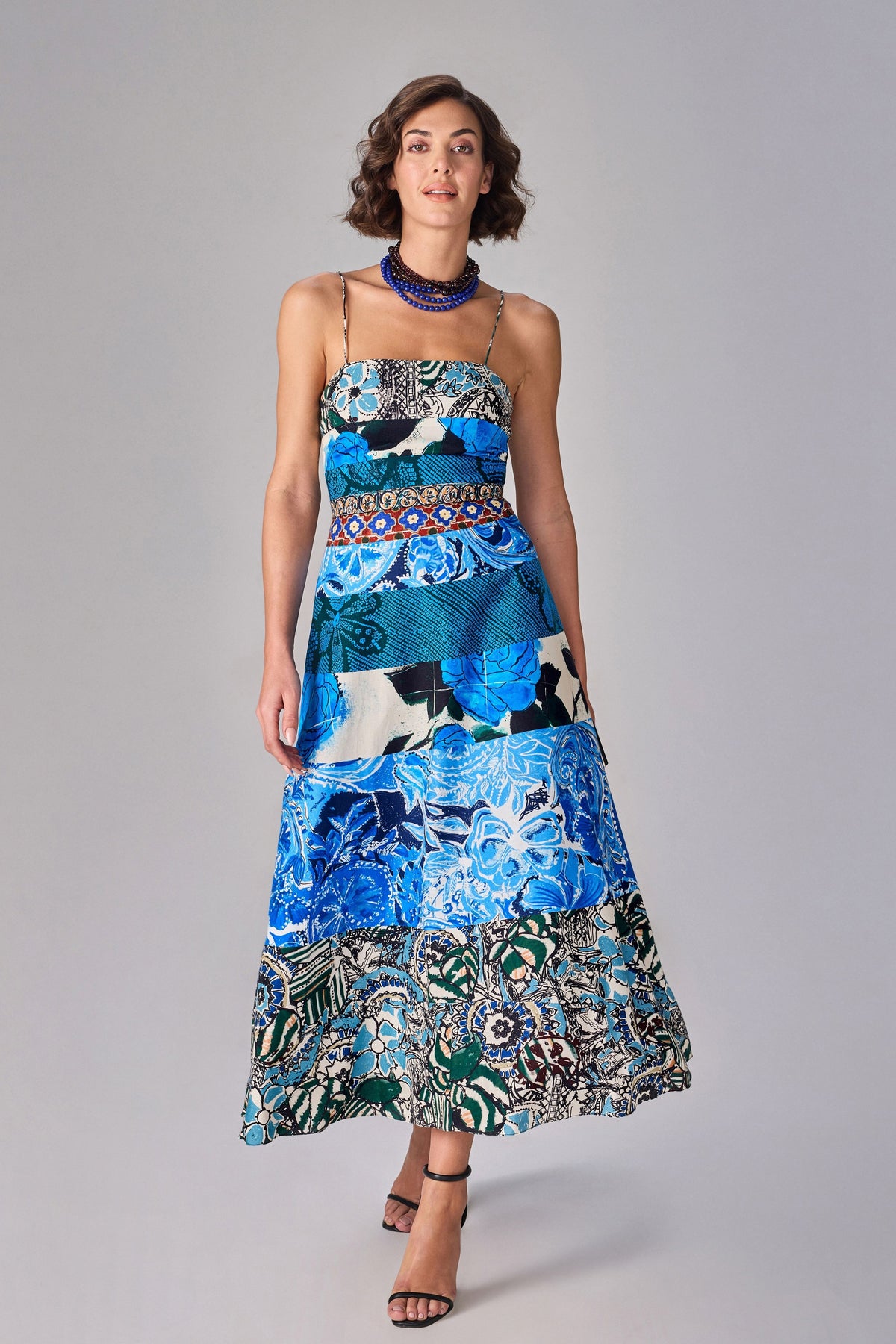 Ocean Flowers Martha Dress