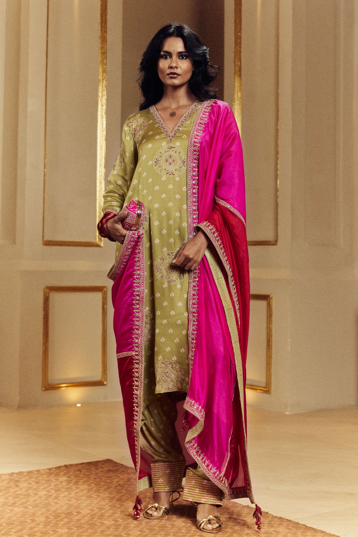 Heena Kaftaan Kurta Set