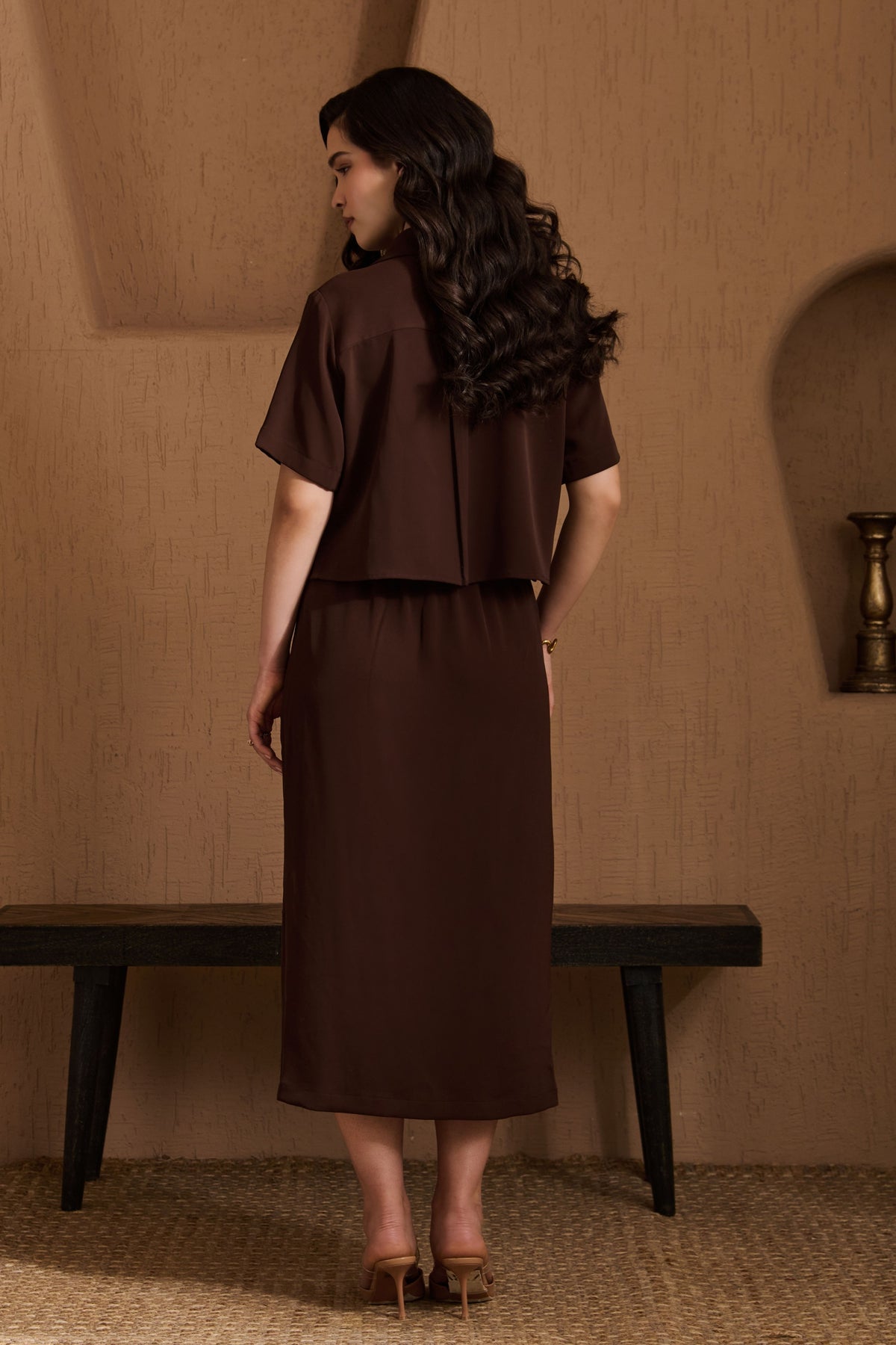 Juliette Espresso Co-ord Set