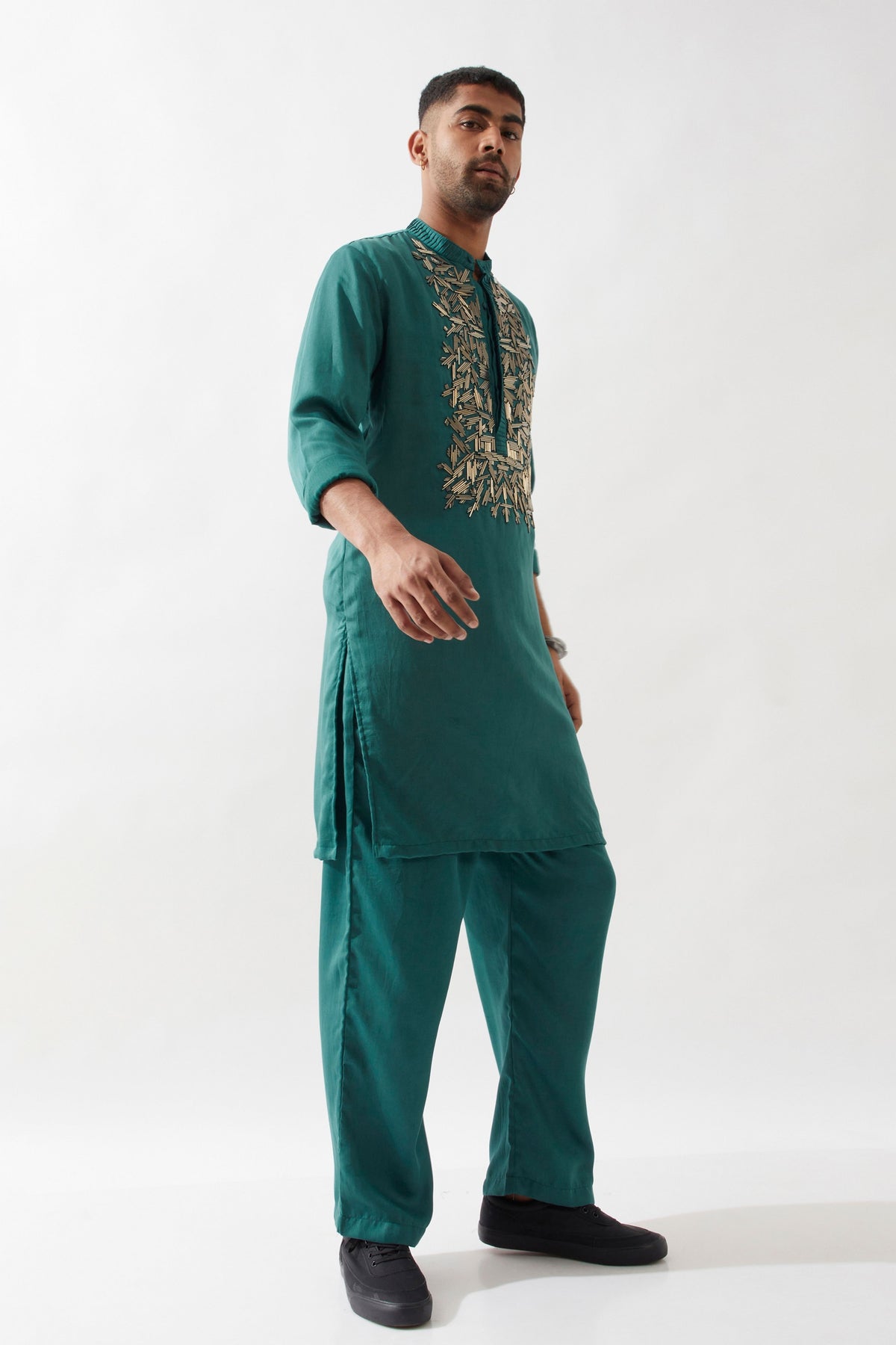 Kev Emerald Kurta Set