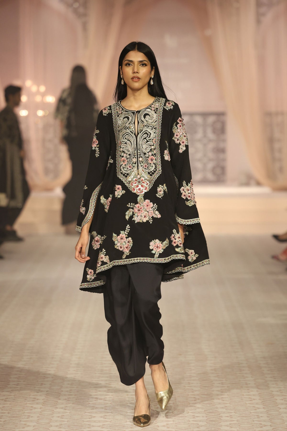 Raina Intricate Embroidered Skirt Set