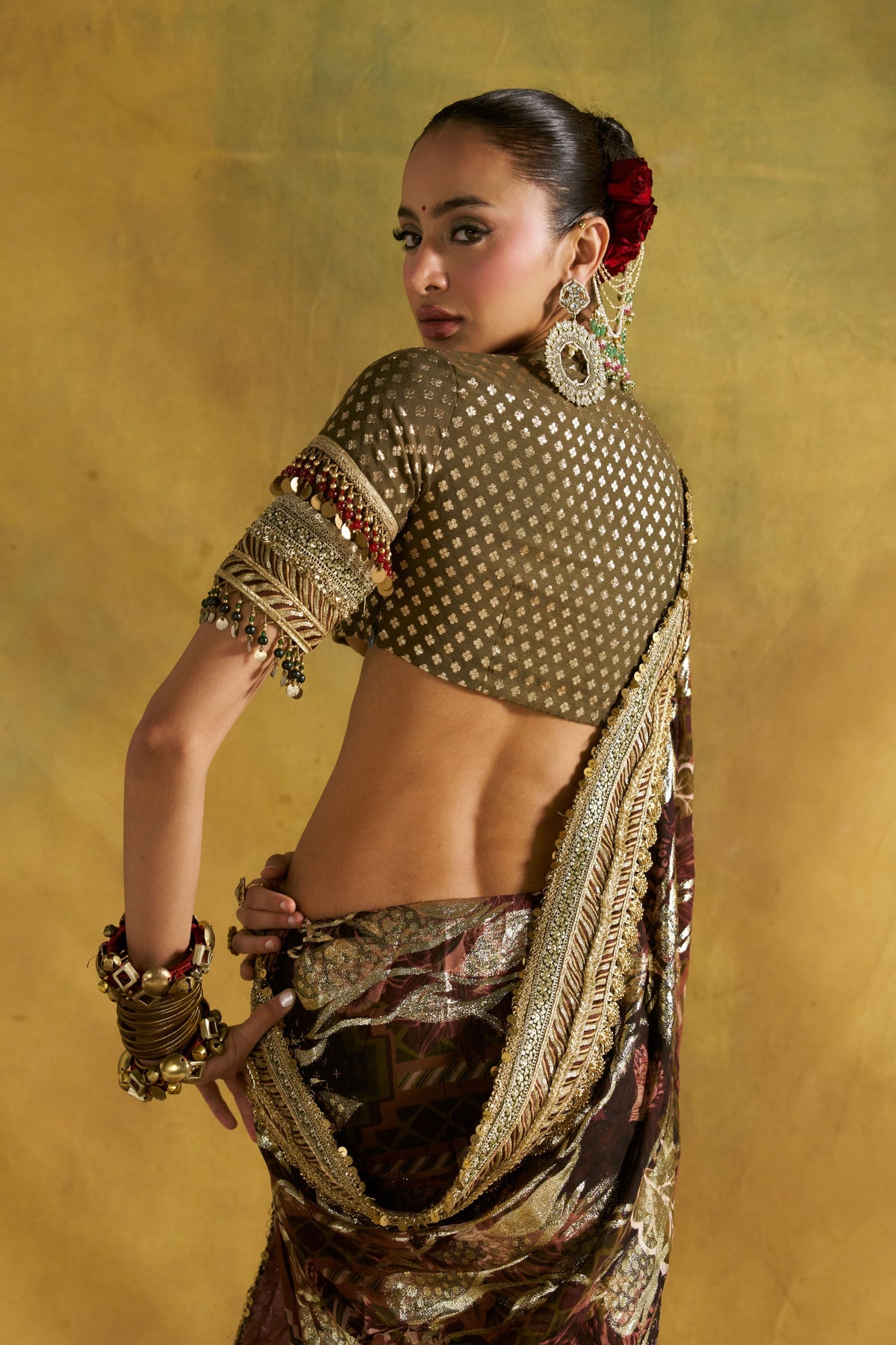 Param Sundari Saree Set