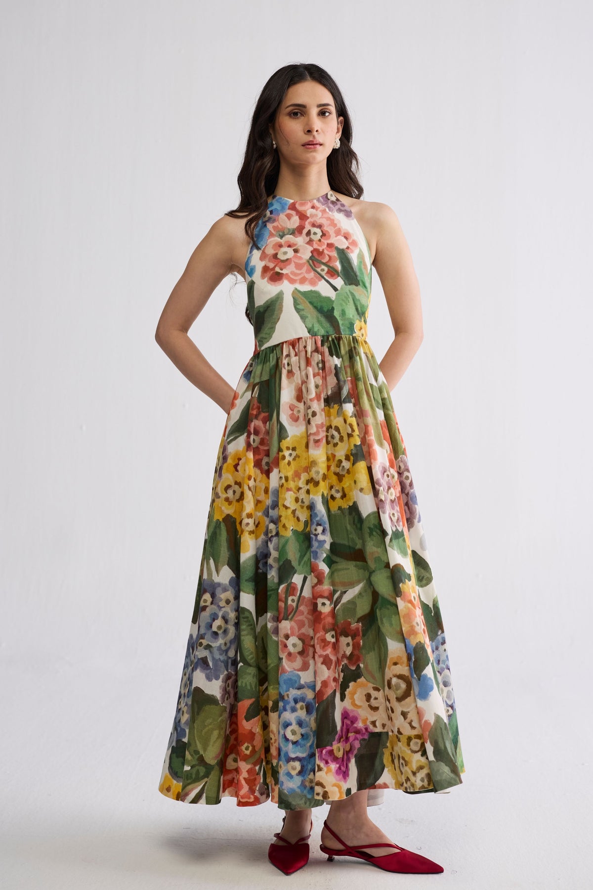Veranda Halterneck Dress