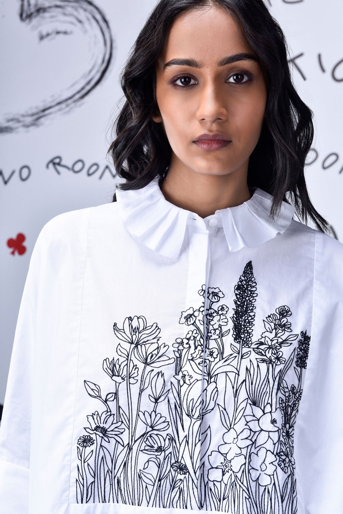 Living Flower Oversized Shirt
