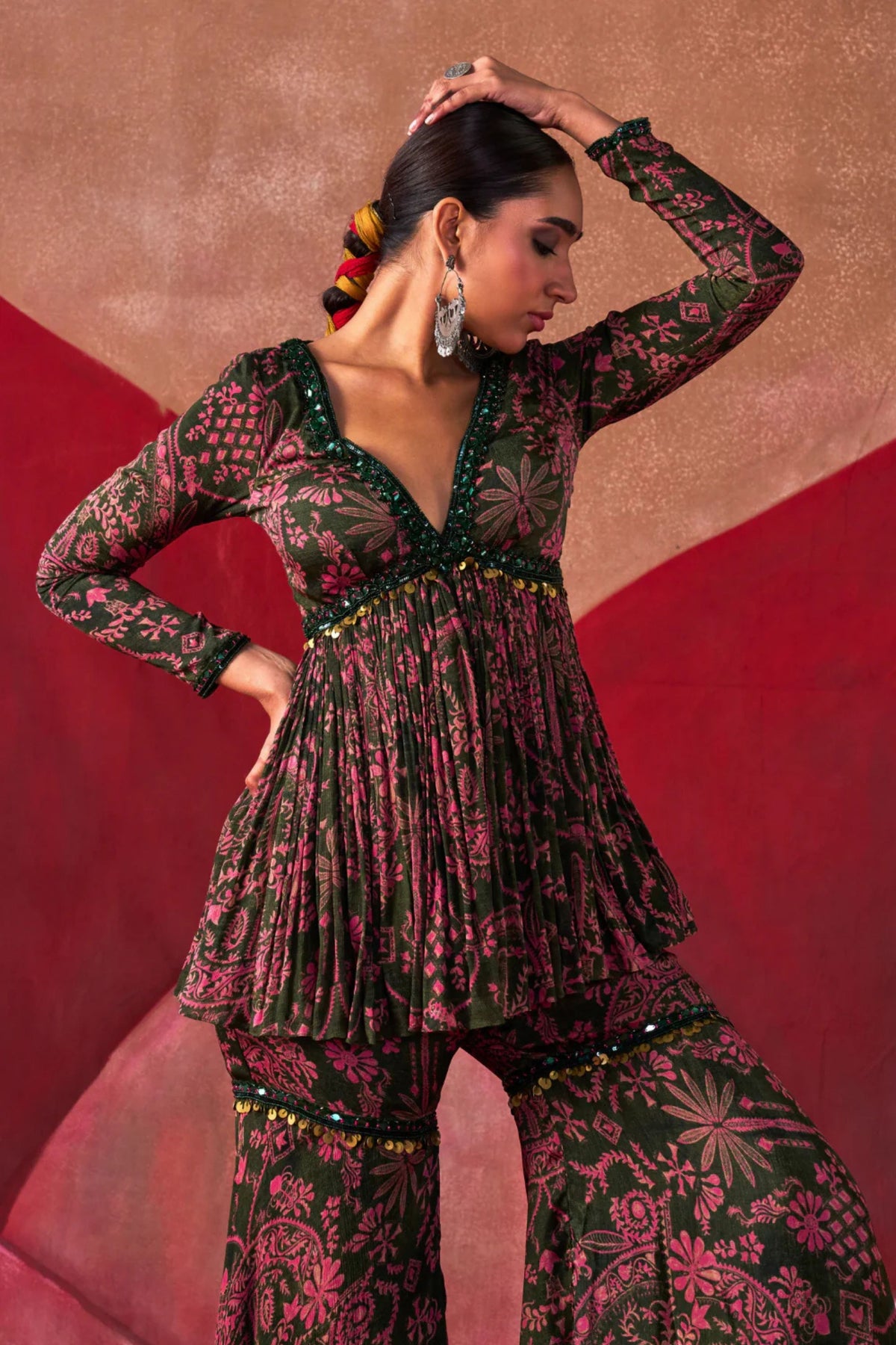 Chaya Sharara Set