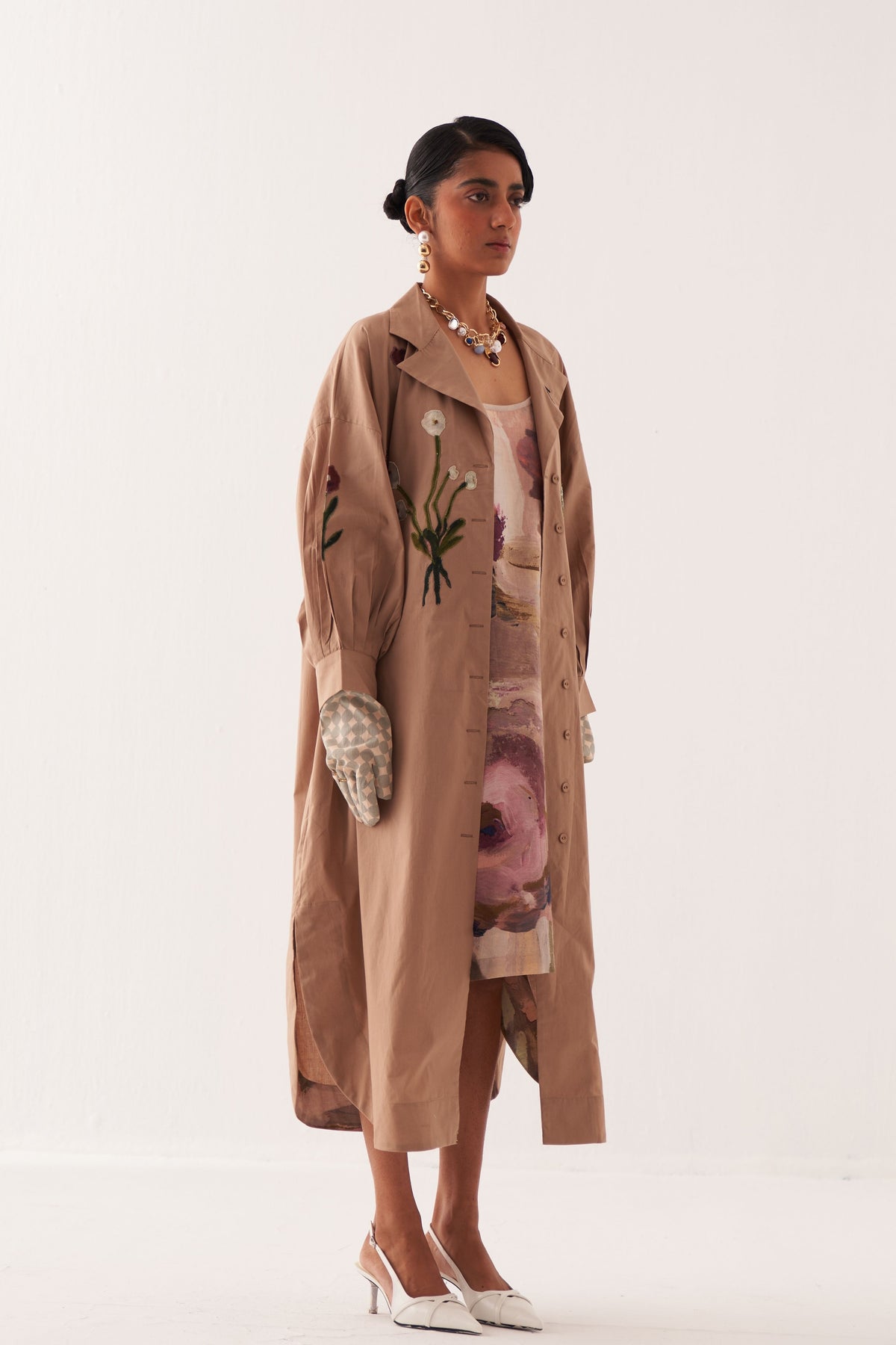 Fio Trench Dress