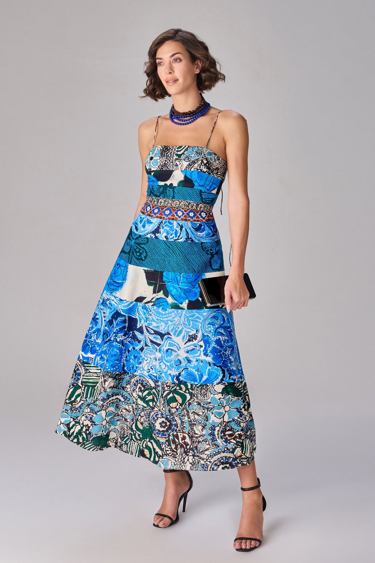 Ocean Flowers Martha Dress