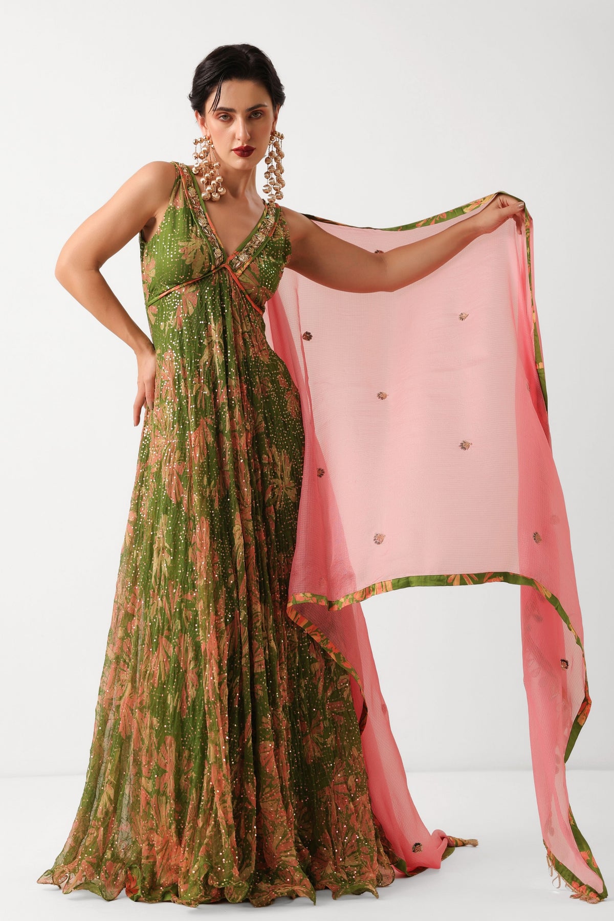 Subo-drishti Anarkali Set