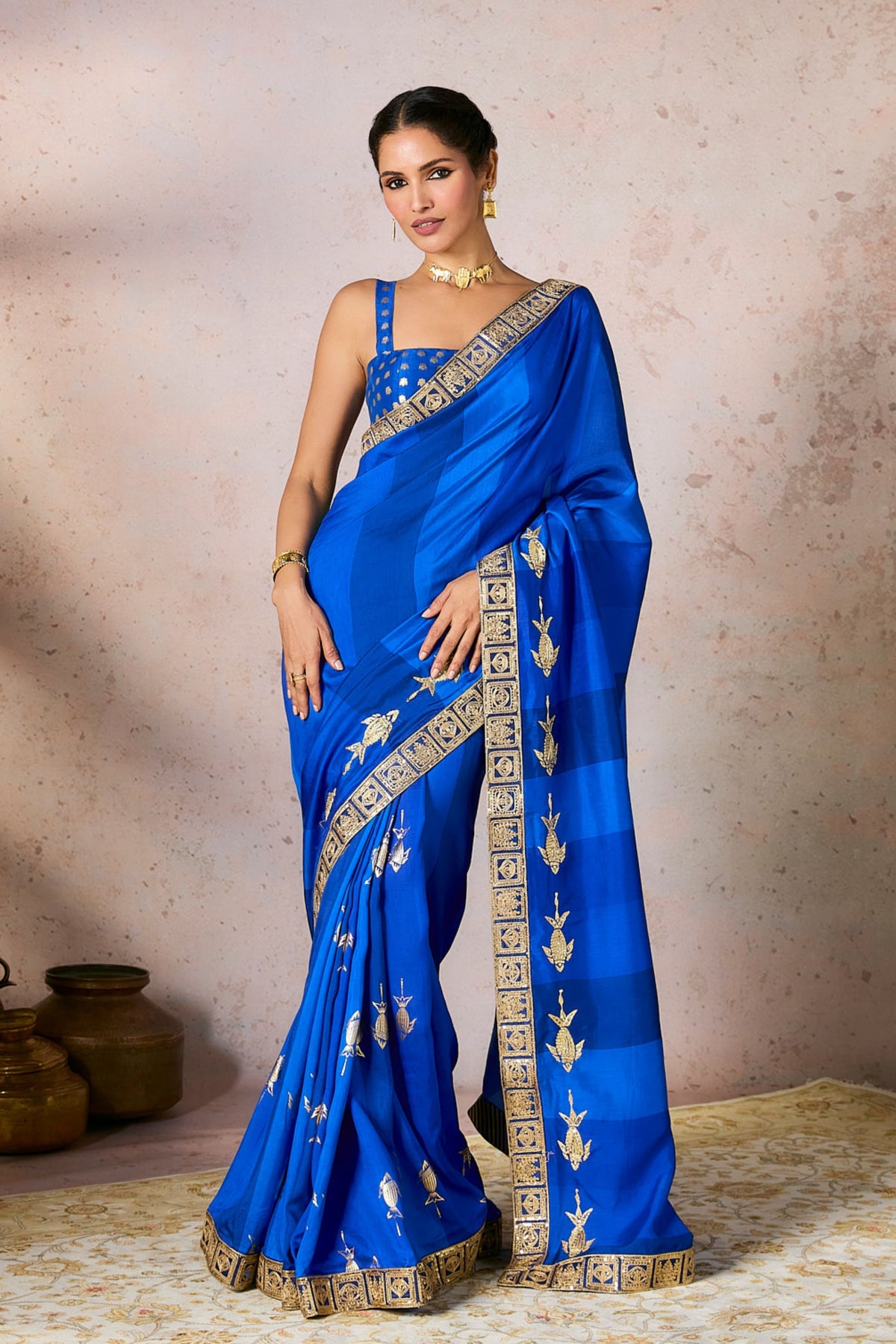 Blue Mystic Saree