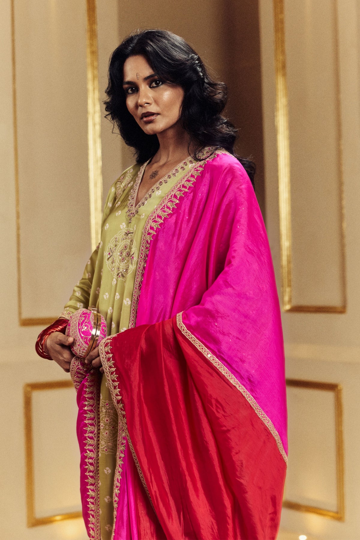 Heena Kaftaan Kurta Set
