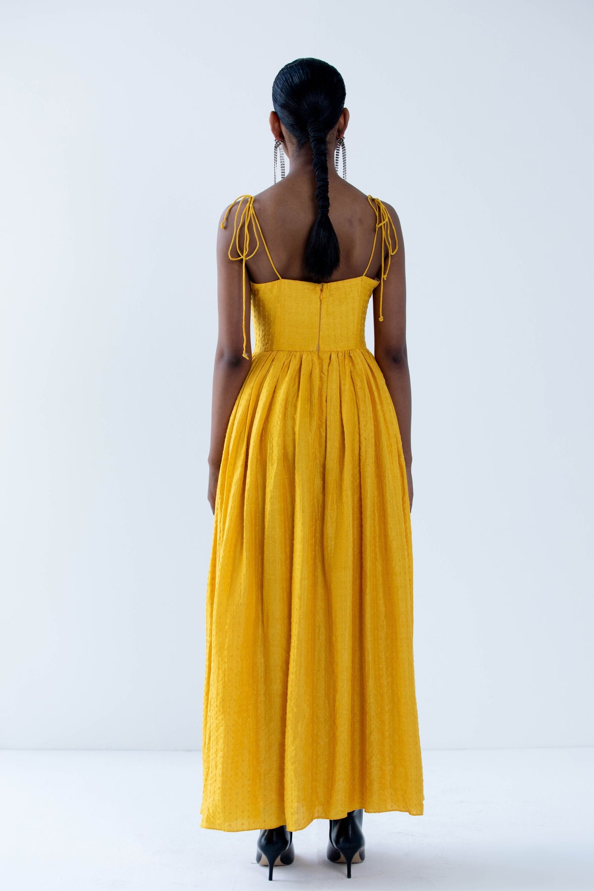 Cara Yellow Dress
