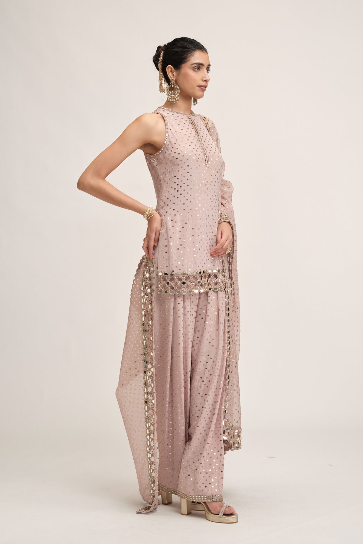 Ash Kurta Set