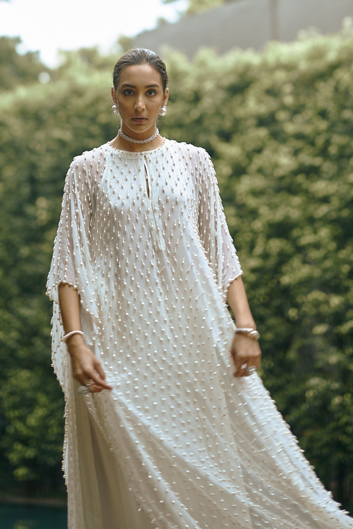 Pearl Drop Kaftaan Set