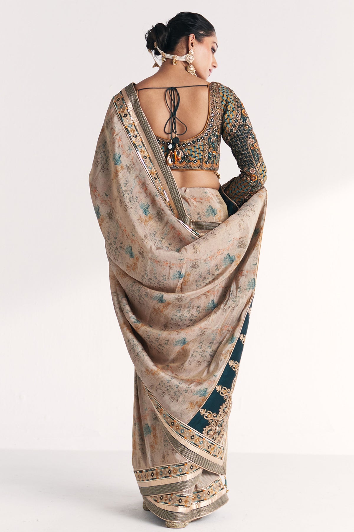 Gitanjali Blue Saree