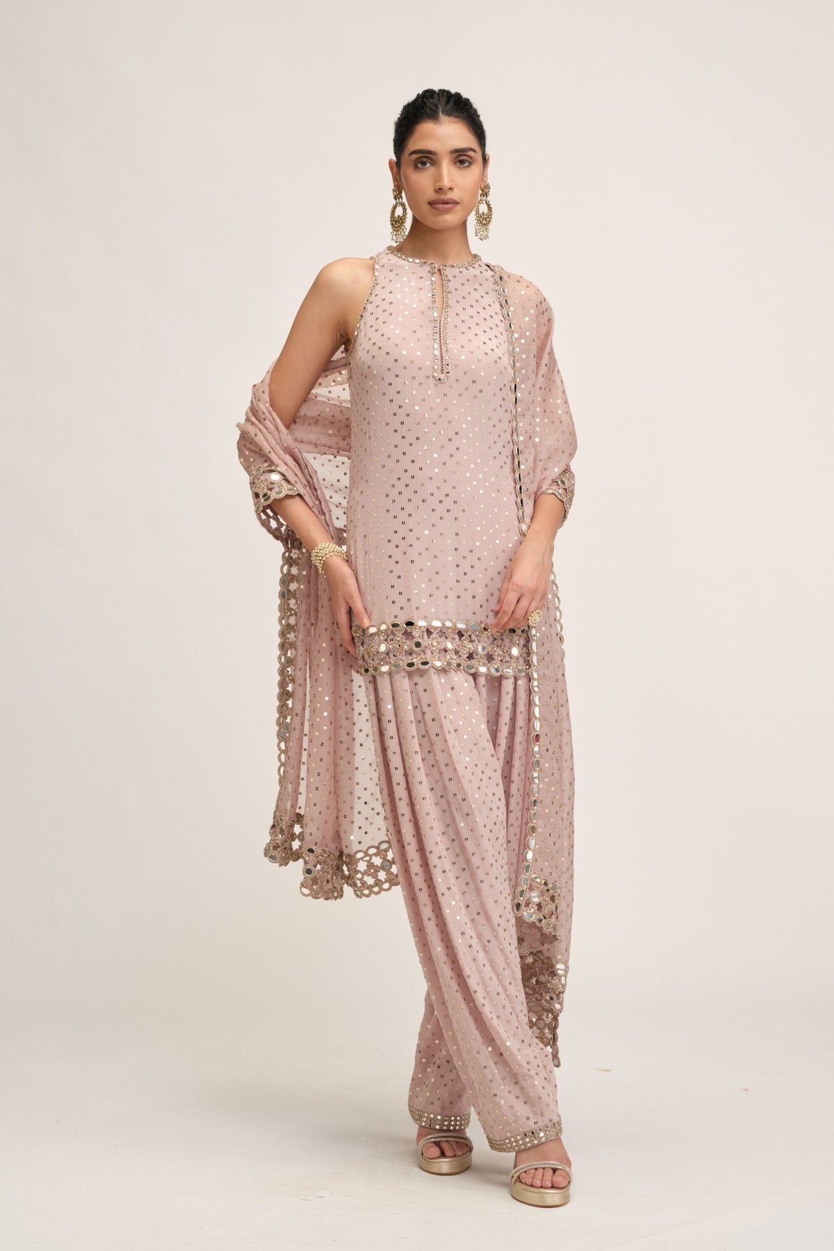 Ash Kurta Set
