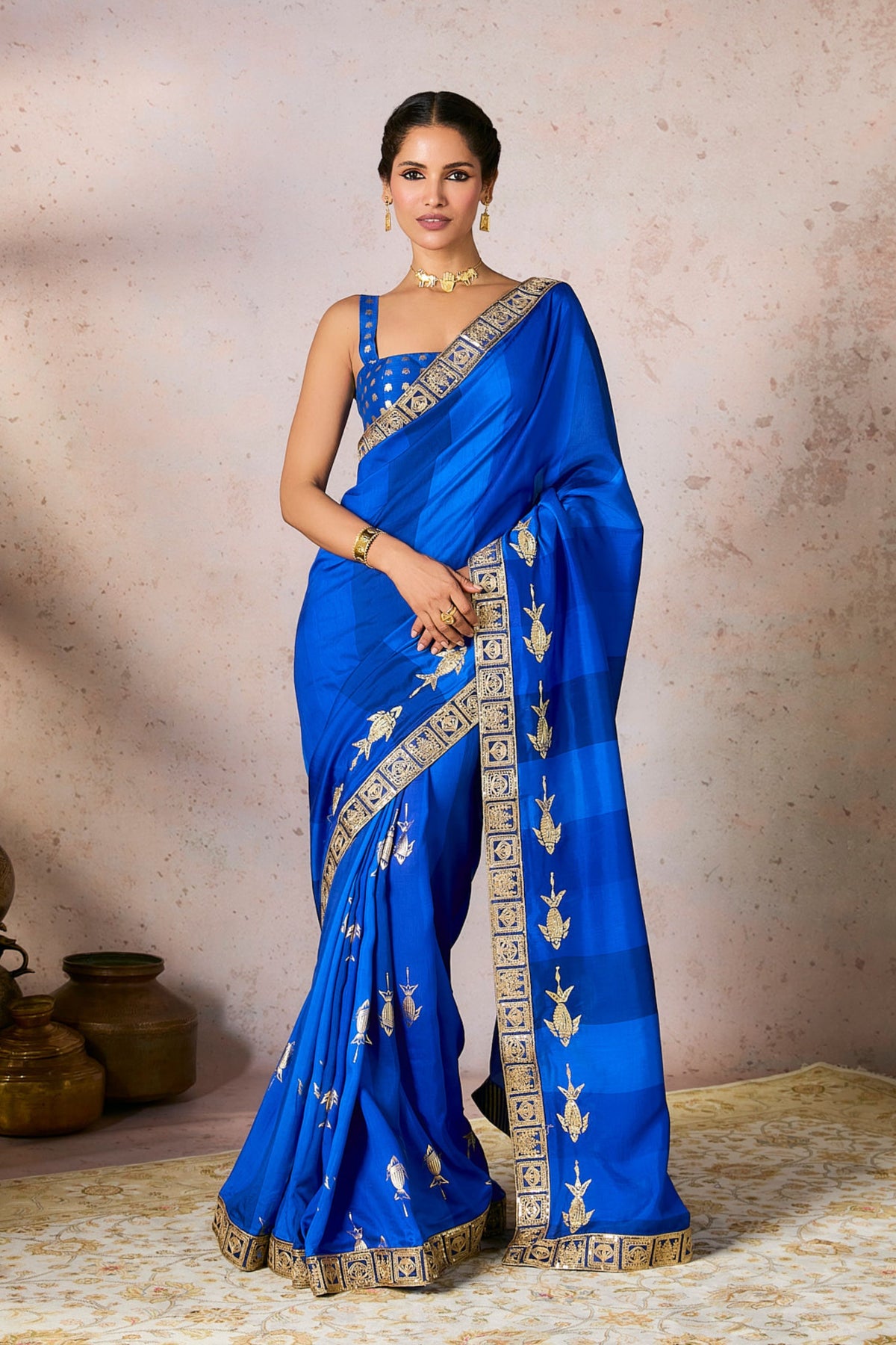 Blue Mystic Saree