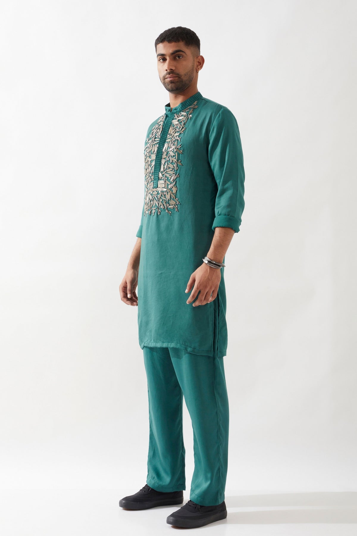 Kev Emerald Kurta Set