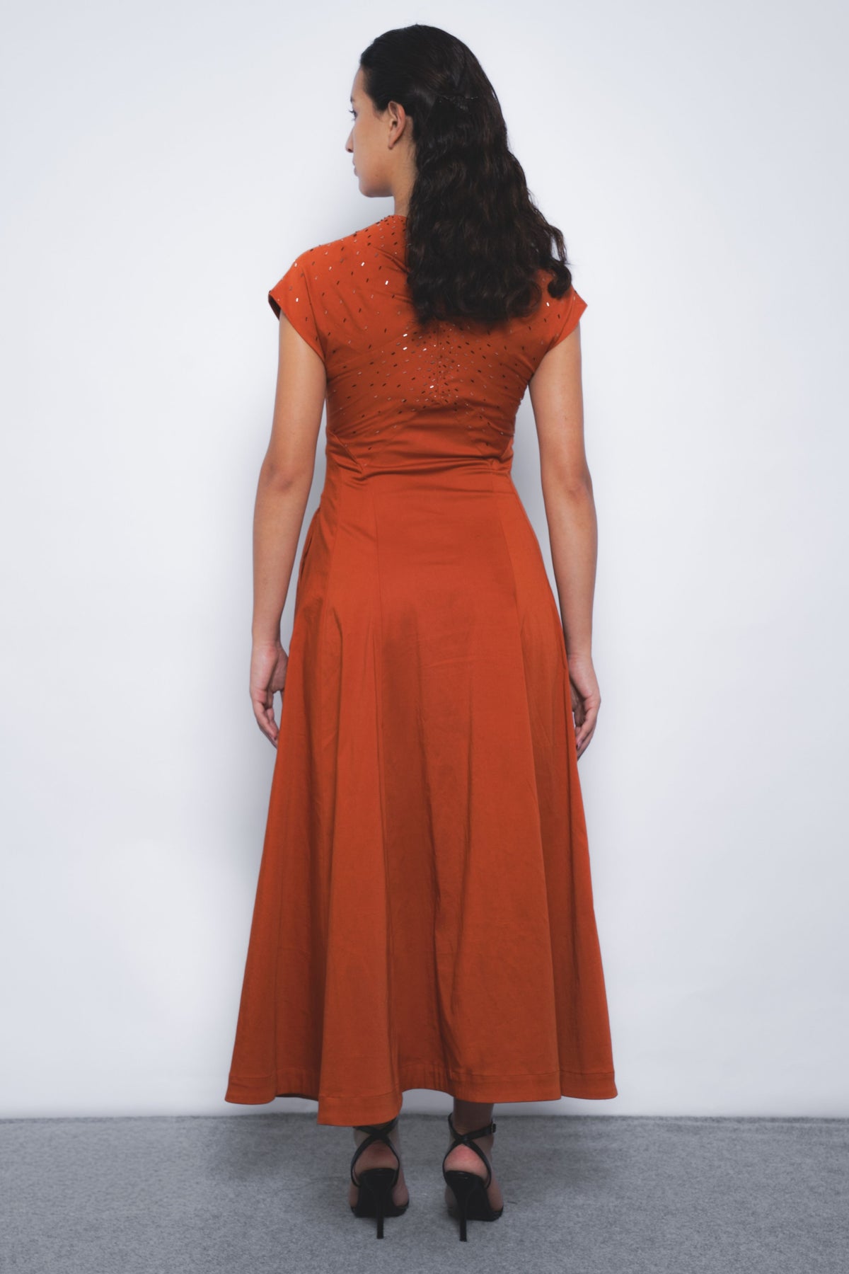 Brillo Flame Dress