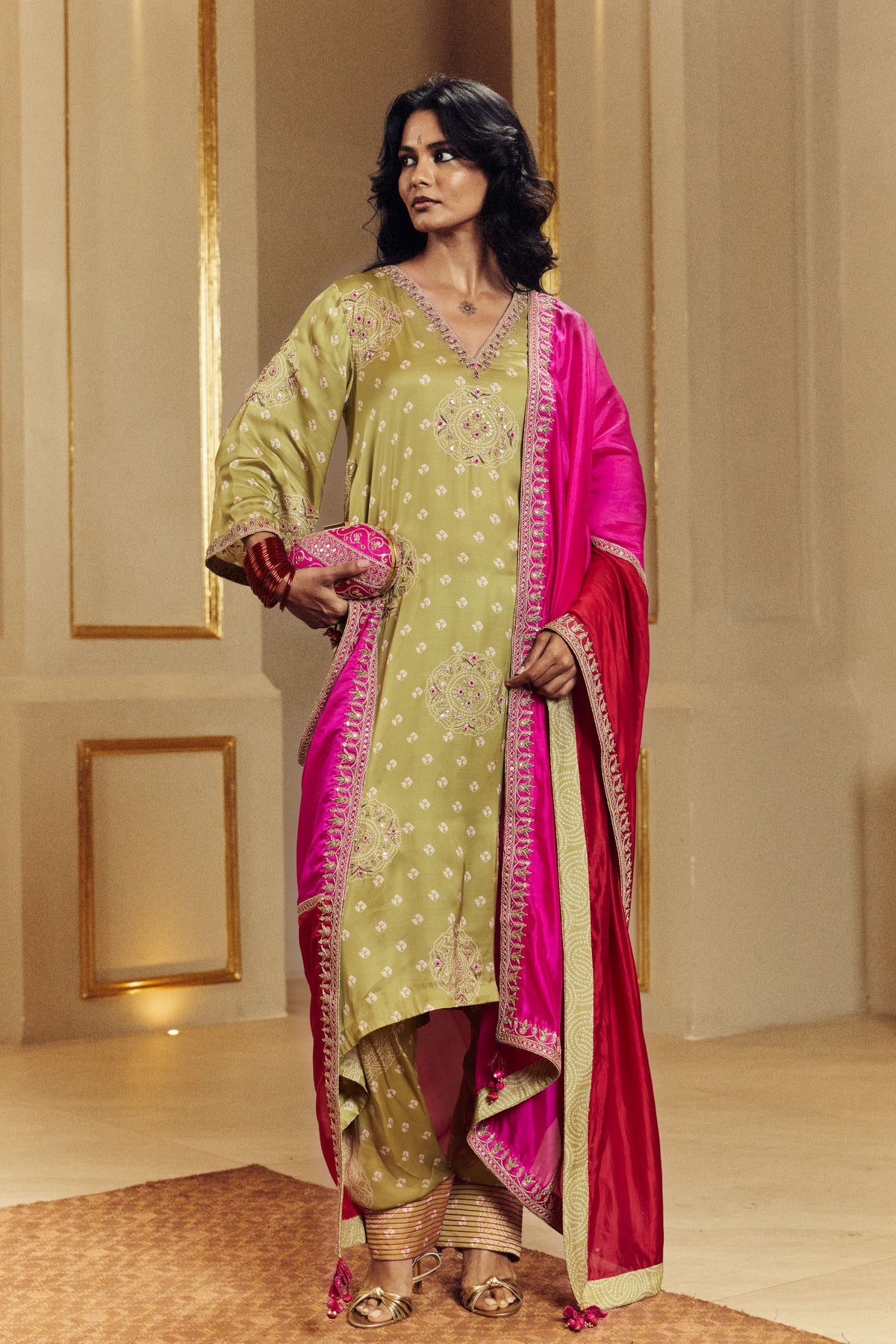 Heena Kaftaan Kurta Set
