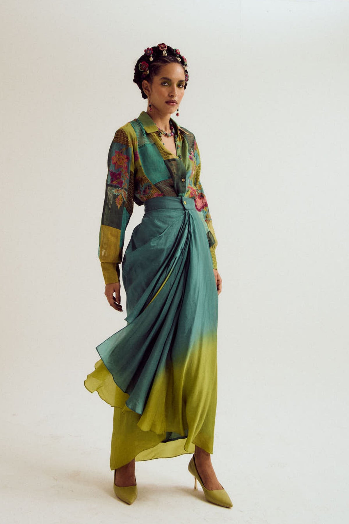 Turq Vinca Skirt