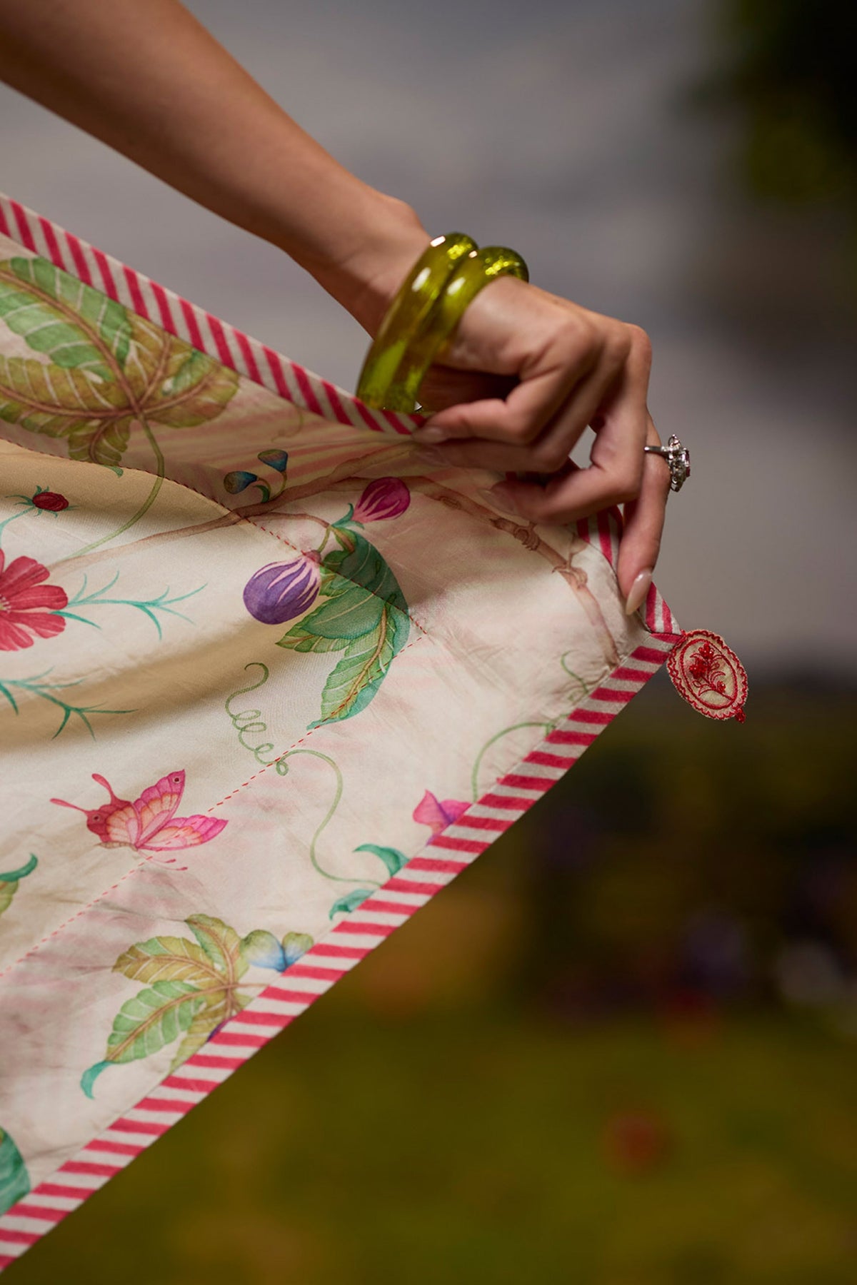 Fig n Fable Ivory Saree