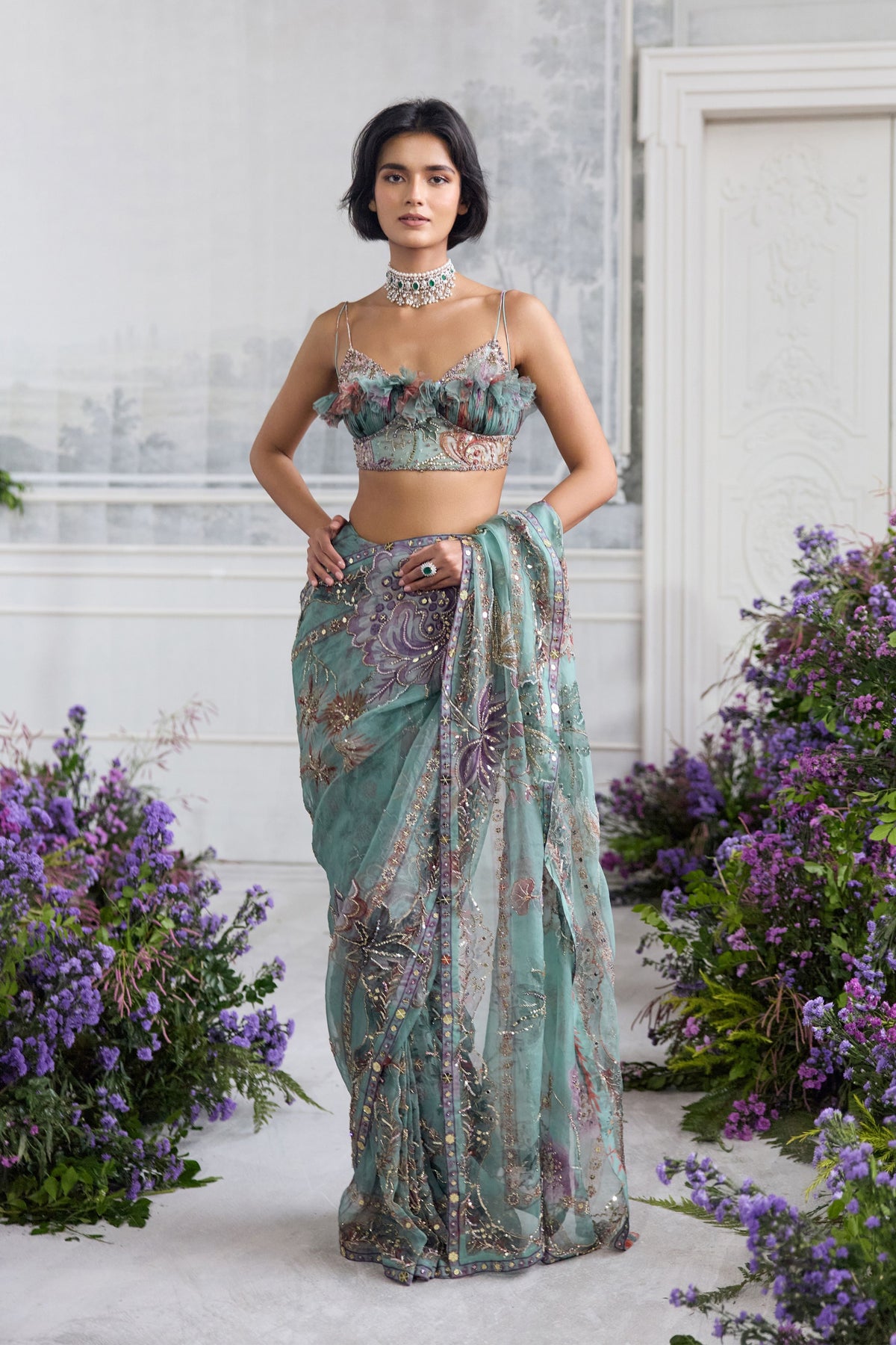 Ishika Saree Set