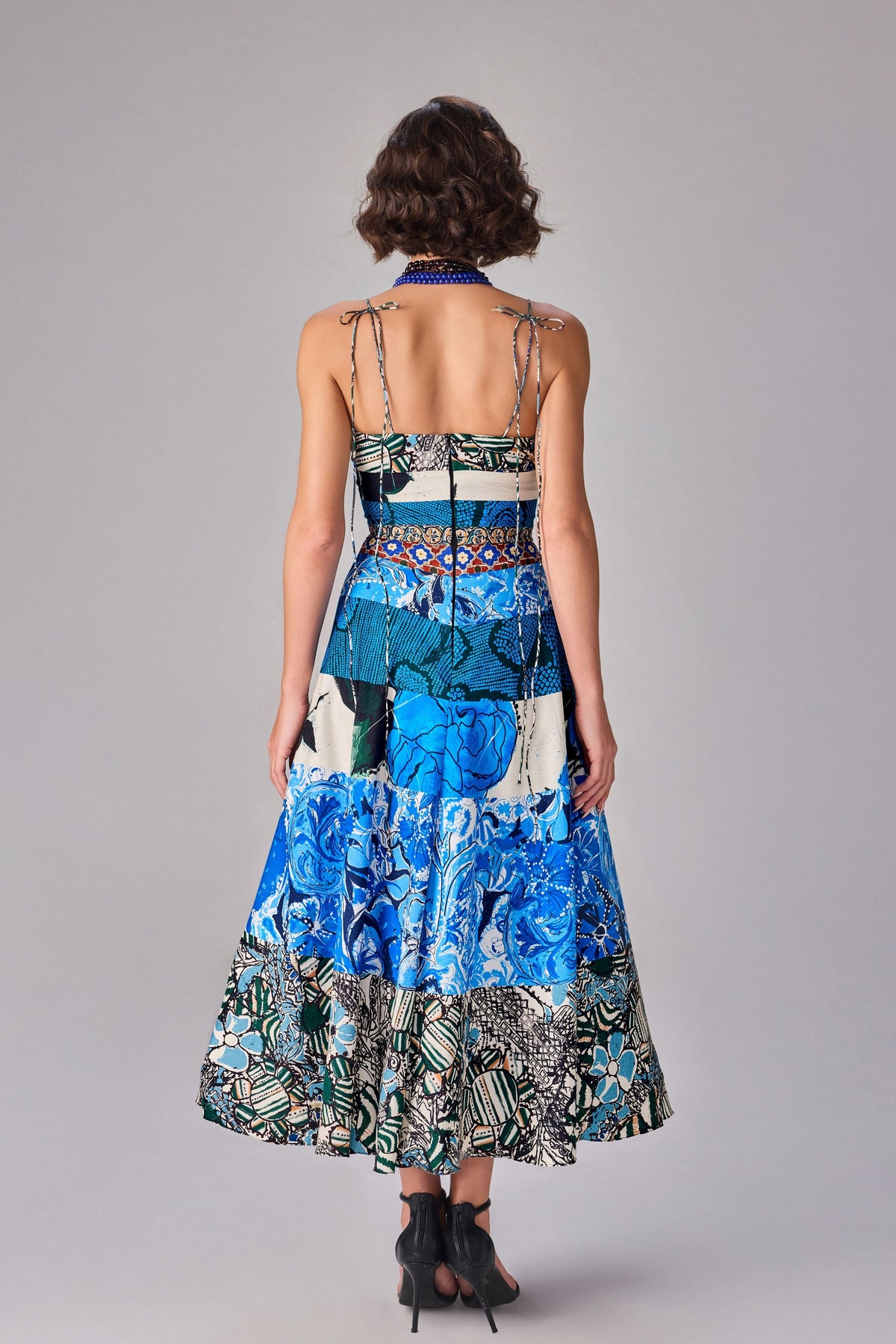 Ocean Flowers Martha Dress