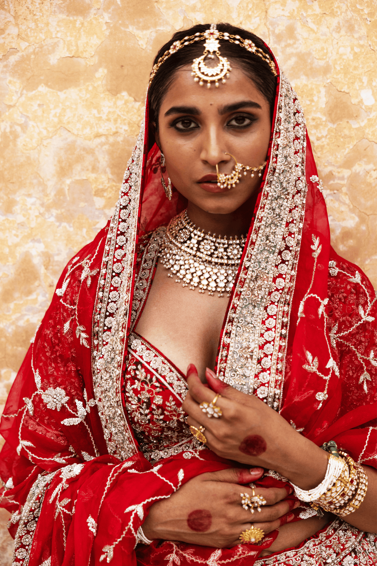 Luxe Organza Bridal Lehenga