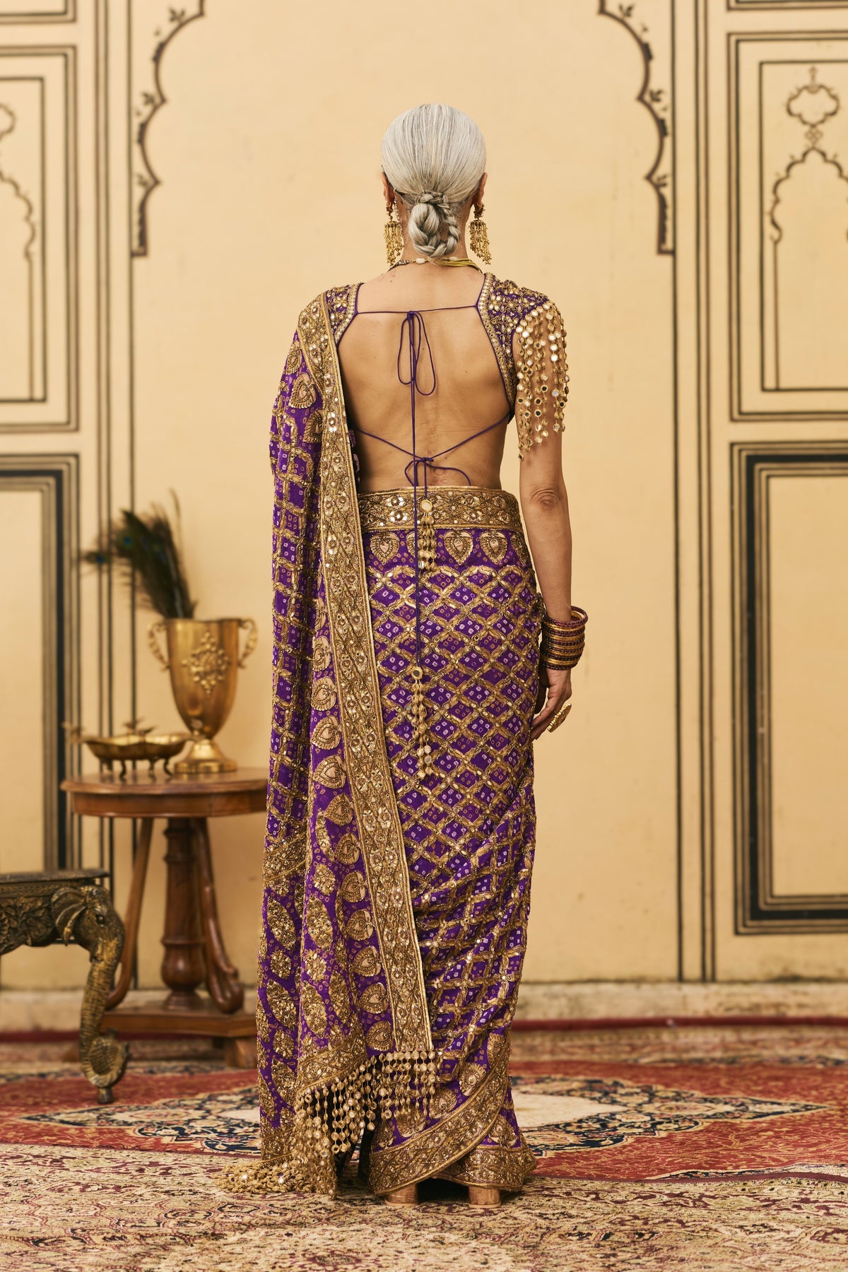 Banafsha Saree Set