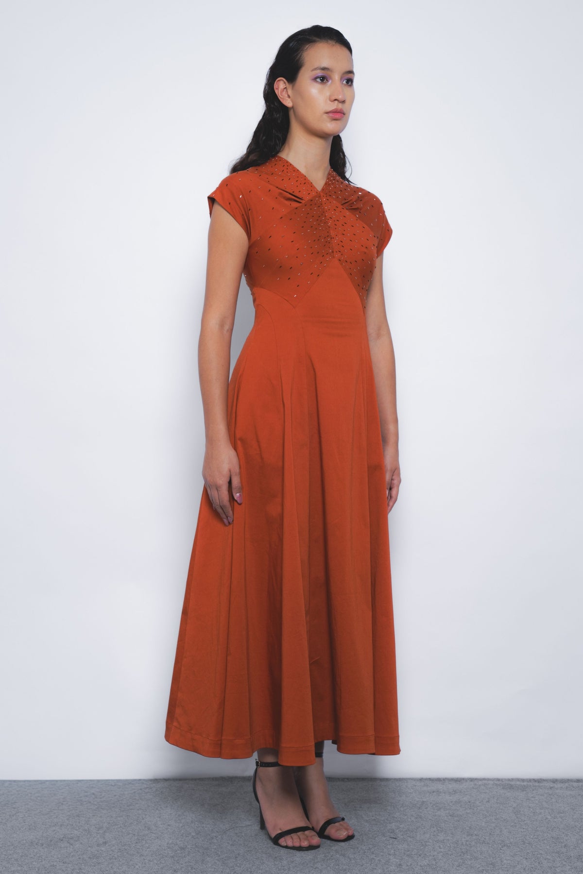 Brillo Flame Dress